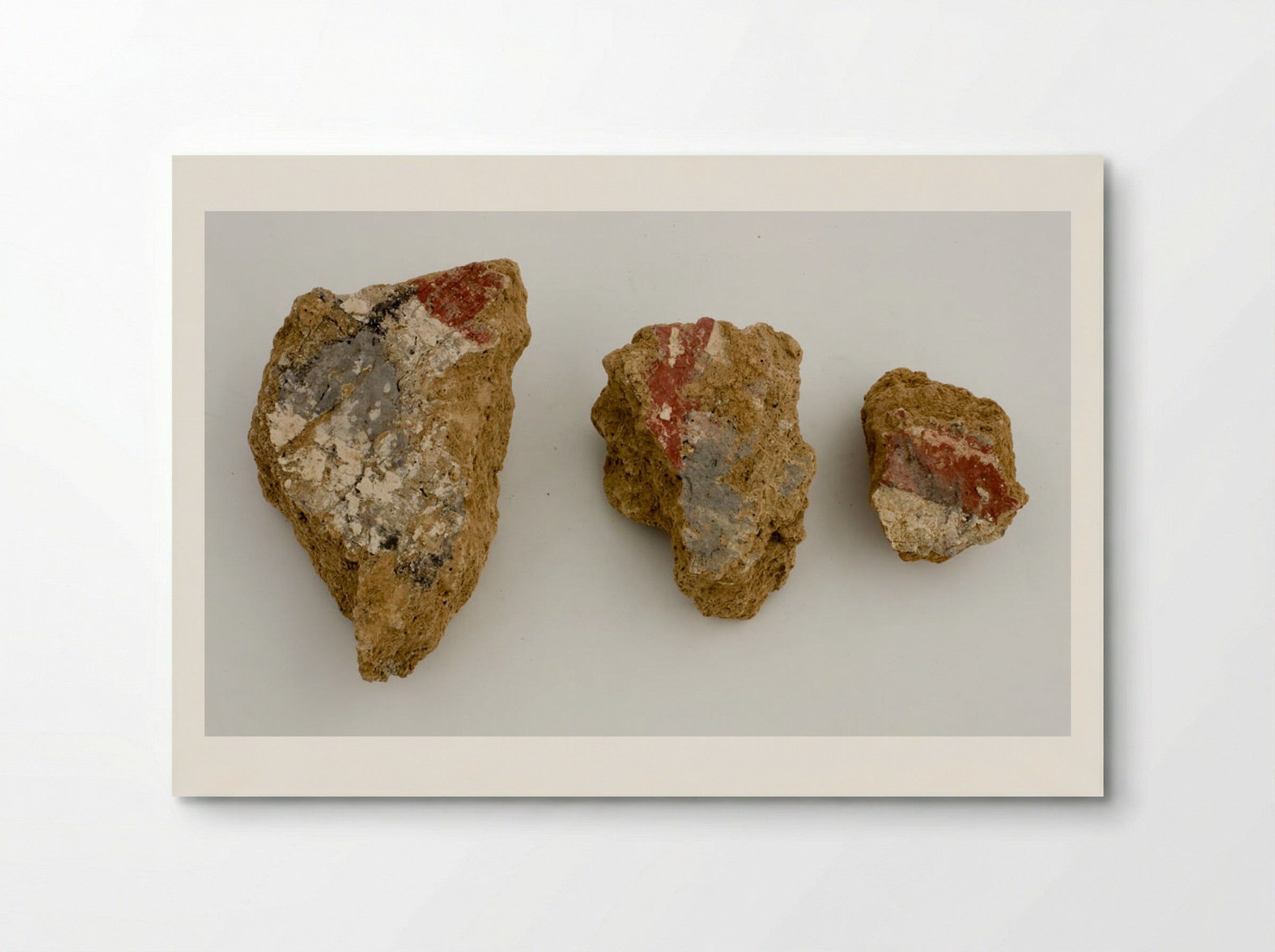 Fragments of Wall Paintings from Nuzi - Unknown Artist - Poster