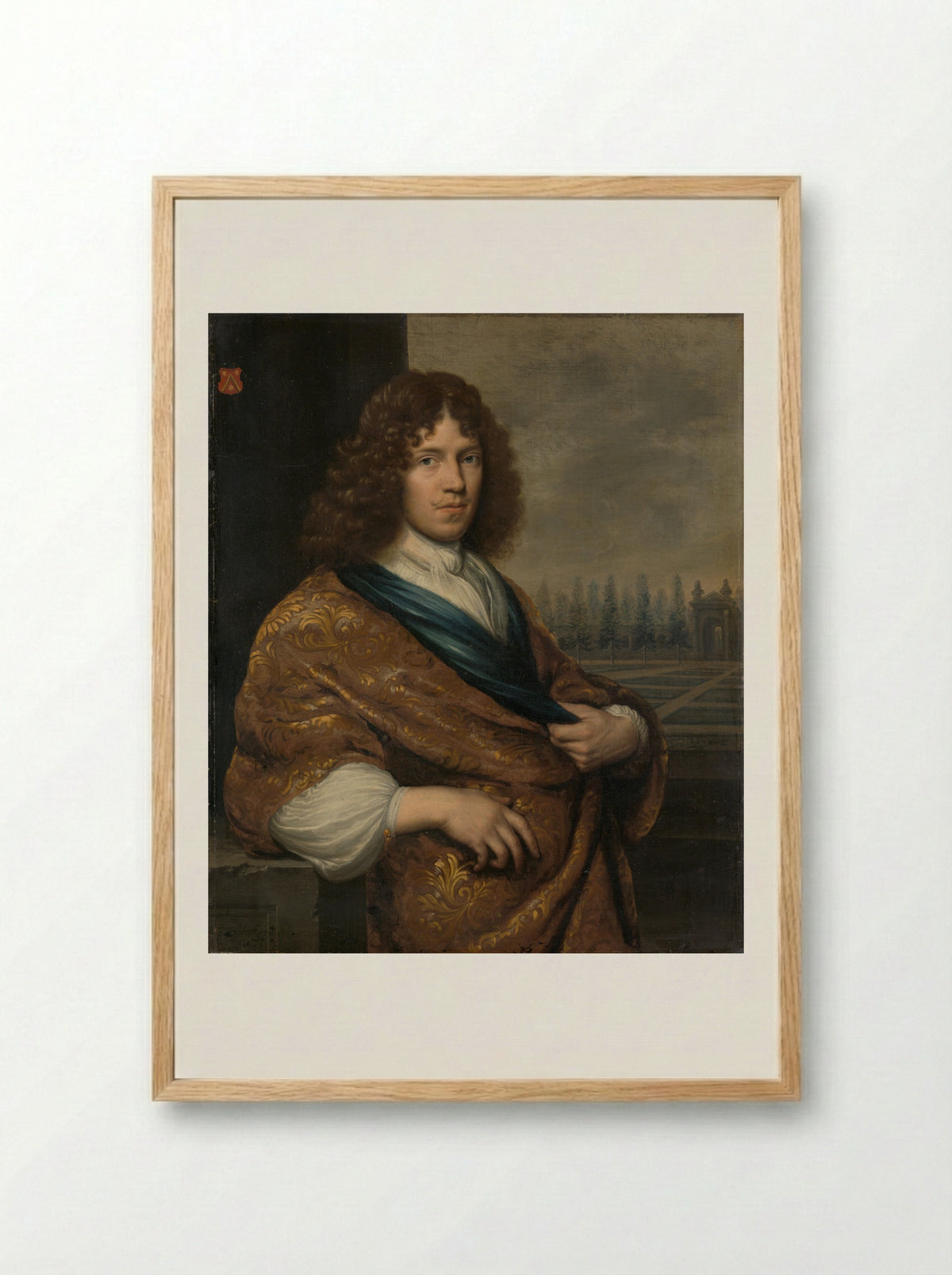 François Leidecker - Zacharias Blijhooft - Framed Print Wood