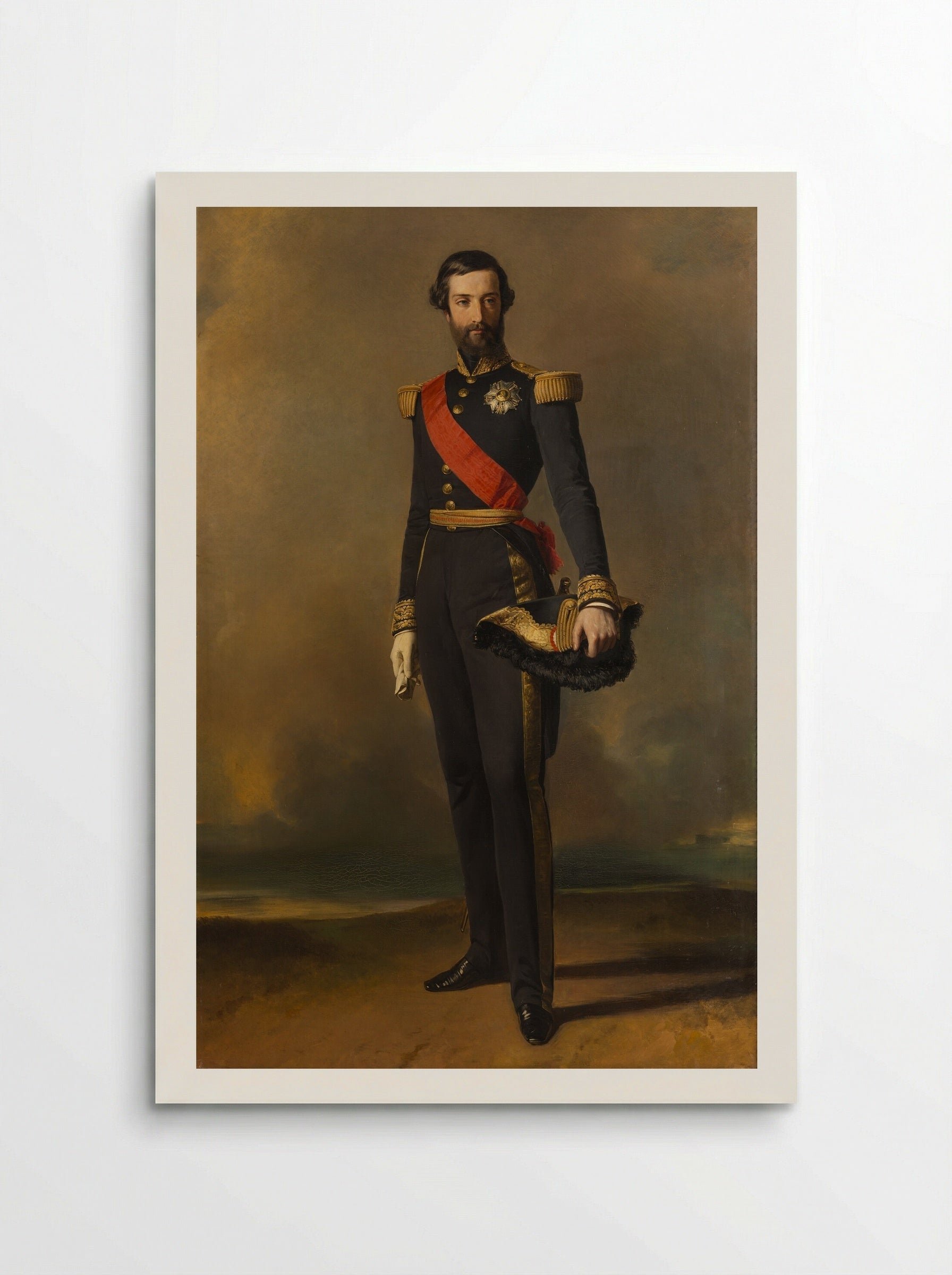 François d'Orléans, Prince de Joinville - Franz Xaver Winterhalter - Poster