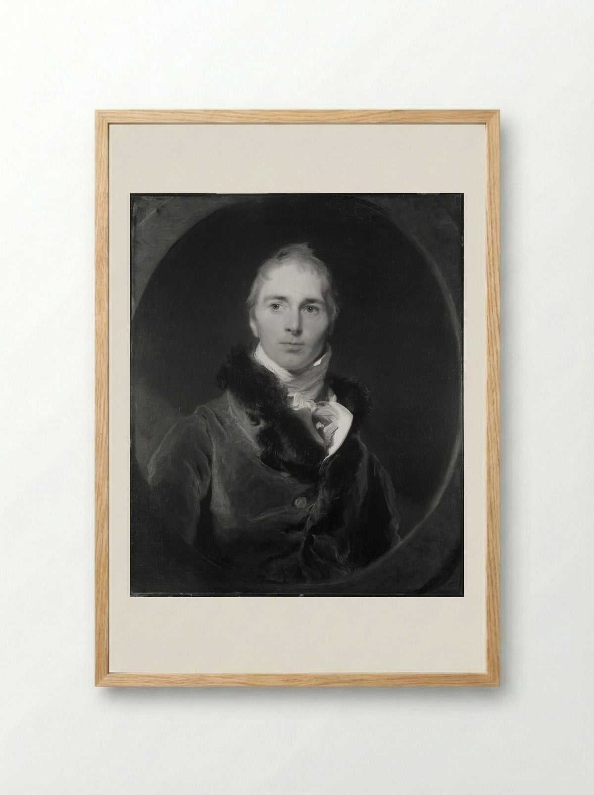 Francis Moore - Sir Thomas Lawrence - Framed Print Wood