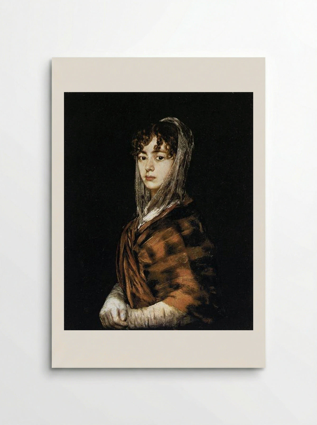 Francisca Sabasa y Garcia - Francisco Goya - Poster