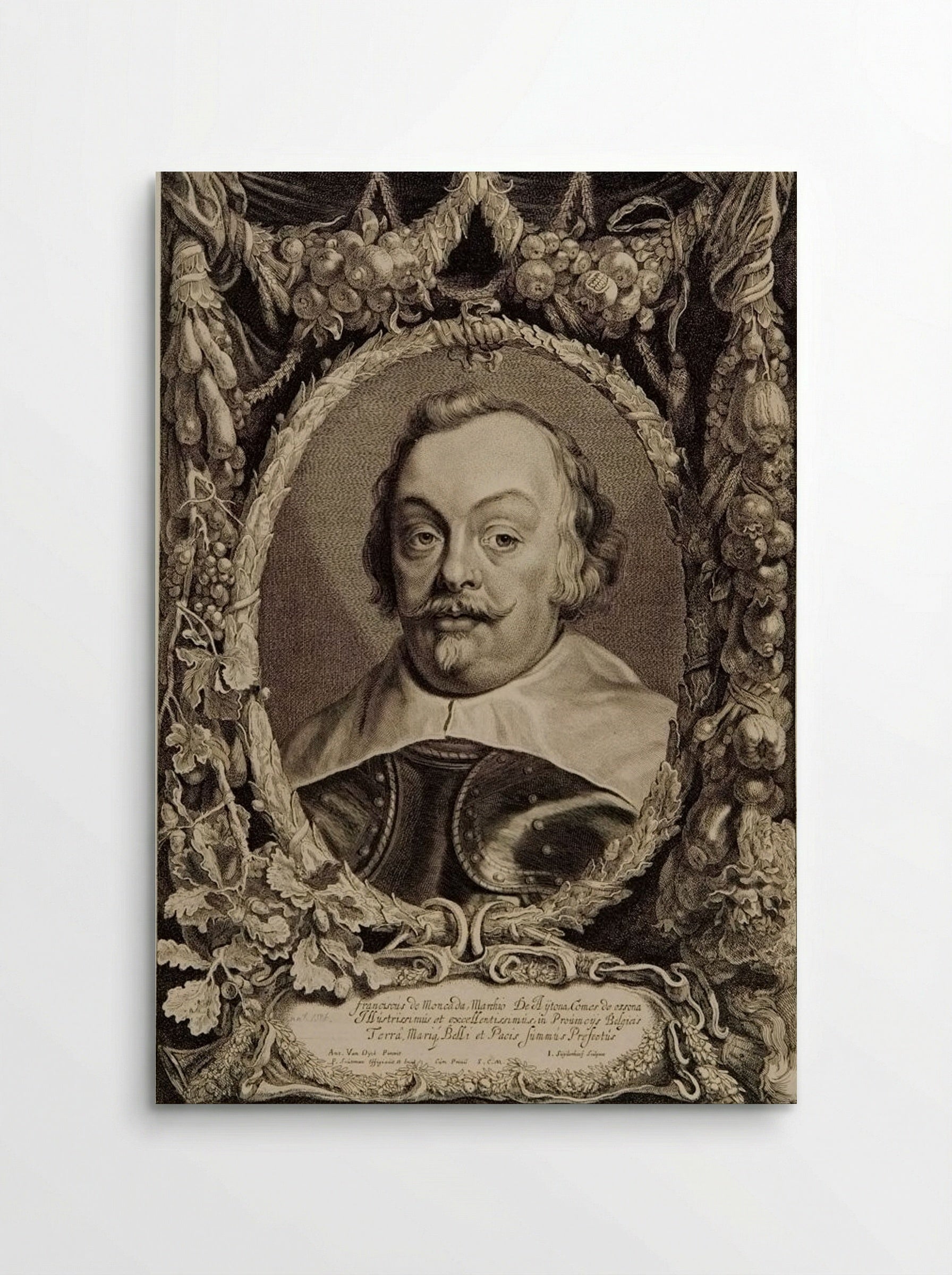 Francisco de Moncada - Jonas Suyderhoef - Poster