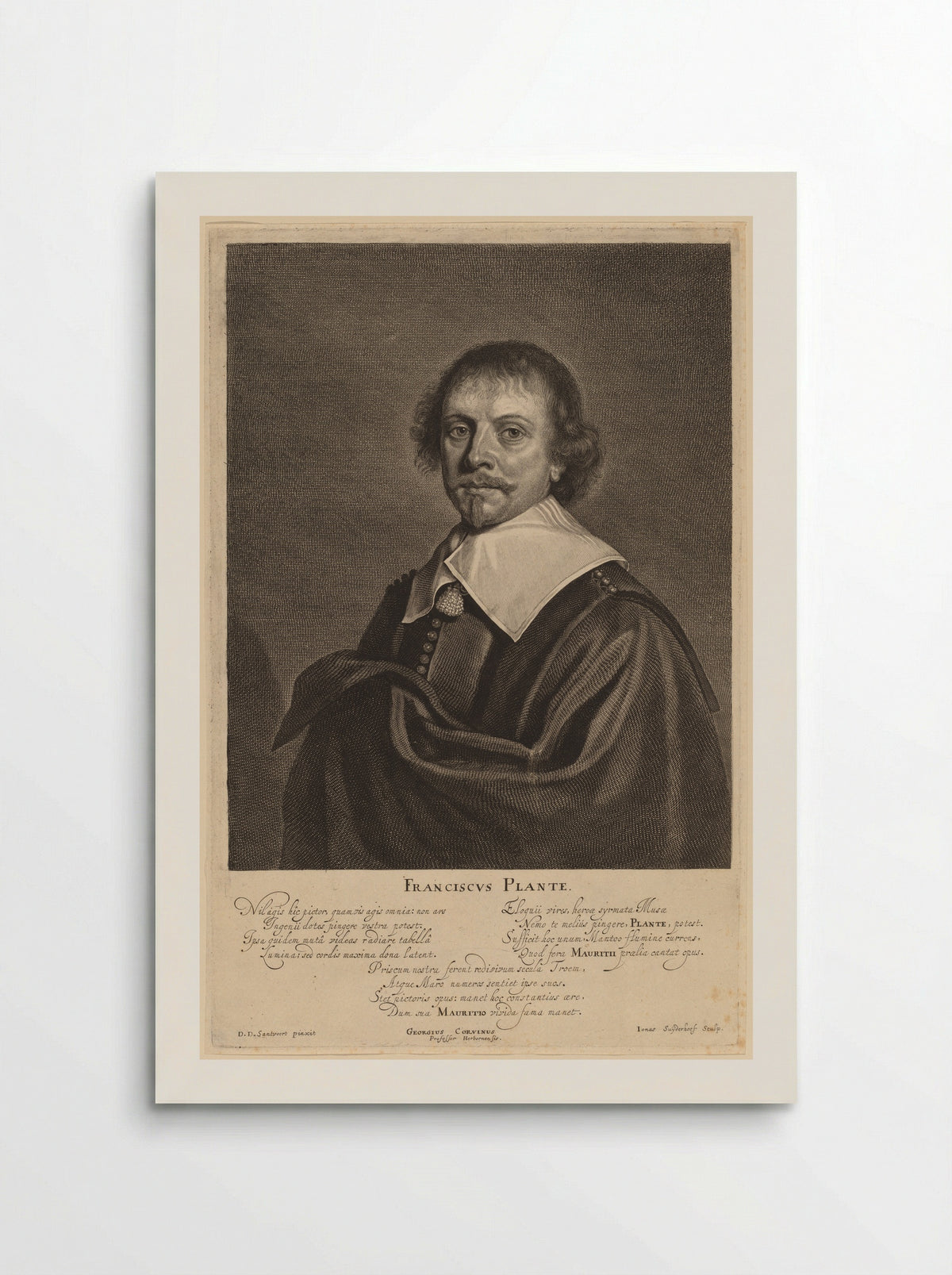 Franciscus Plante - Jonas Suyderhoef - Poster