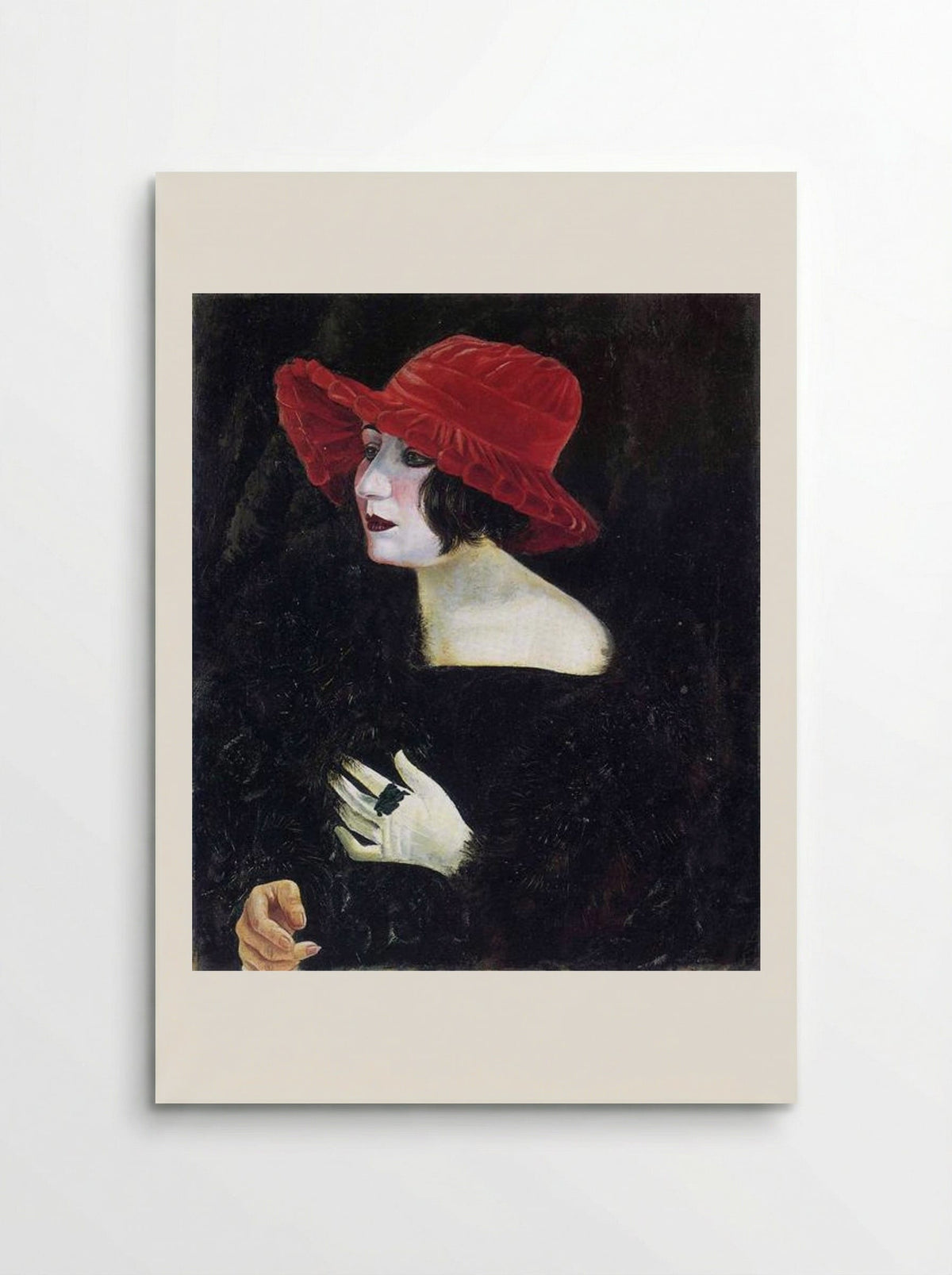 Frau Martha Dix - Otto Dix - Poster