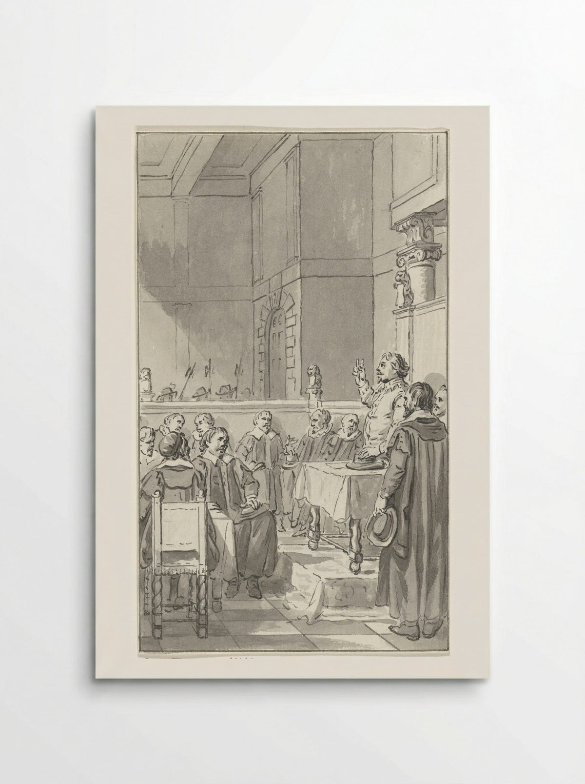 Frederik Hendrik Takes the Oath as Stadtholder, 1625 - Jacobus Buys - Poster