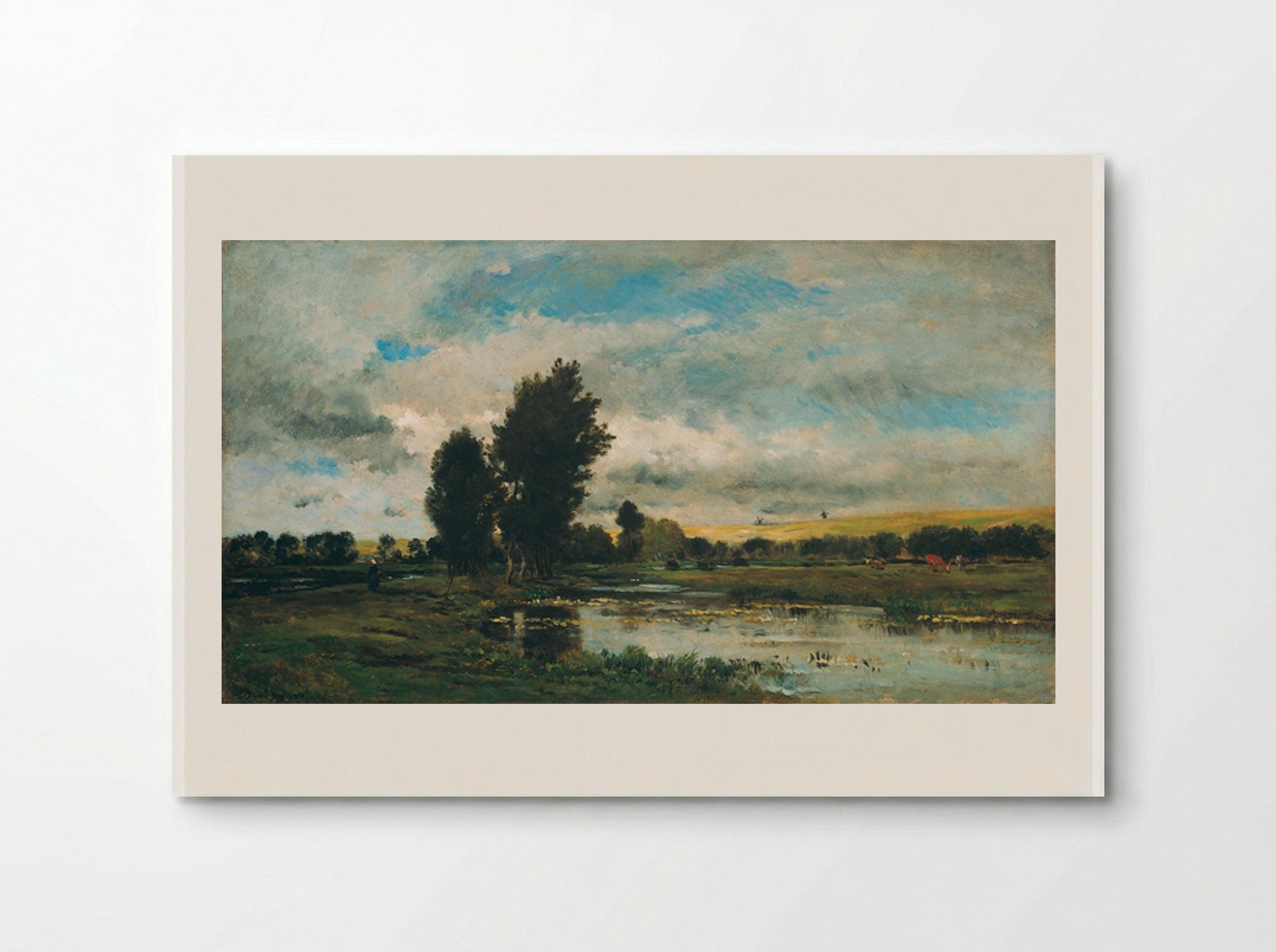 French Coastal Scene - Charles-Francois Daubigny - Poster