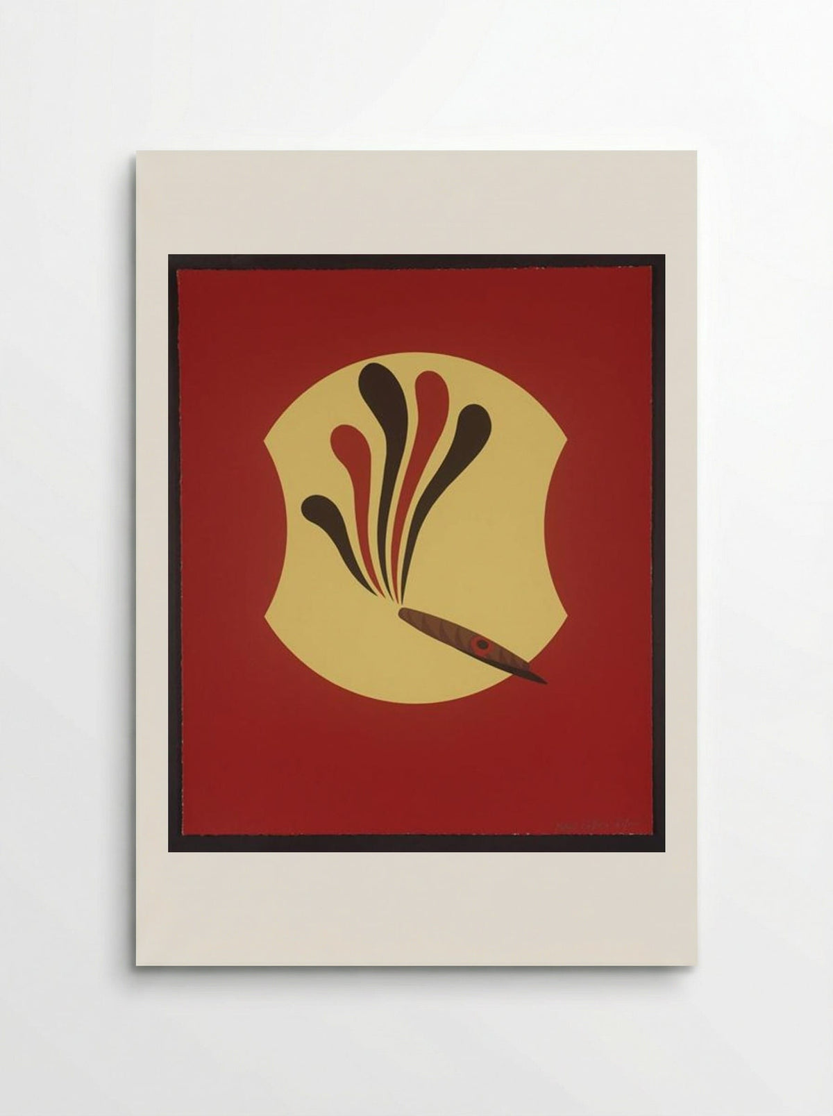 Freud's Smoke - Patrick Caulfield - Poster