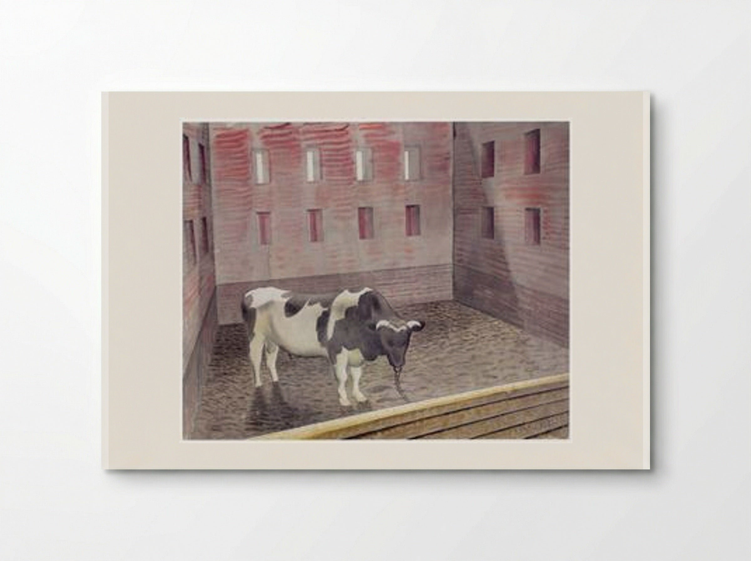 Friesian Bull - Eric Ravilious - Poster