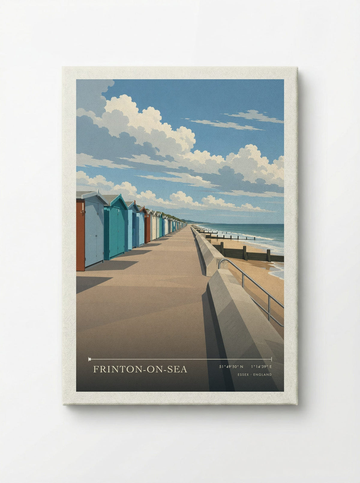Frinton-on-Sea, Essex | Travel Poster - Canvas