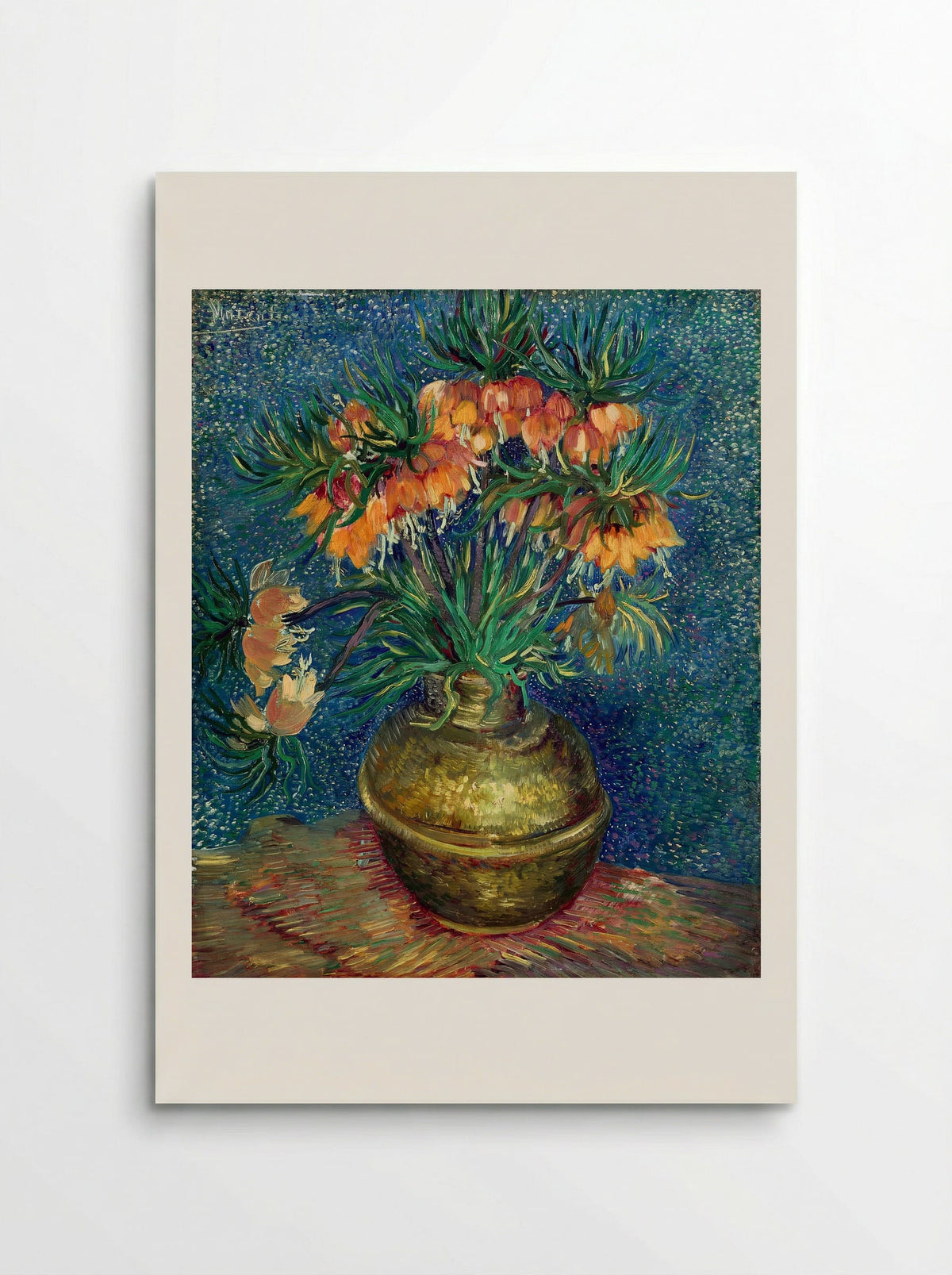Fritillaries in a Copper Vase - Vincent van Gogh - Poster