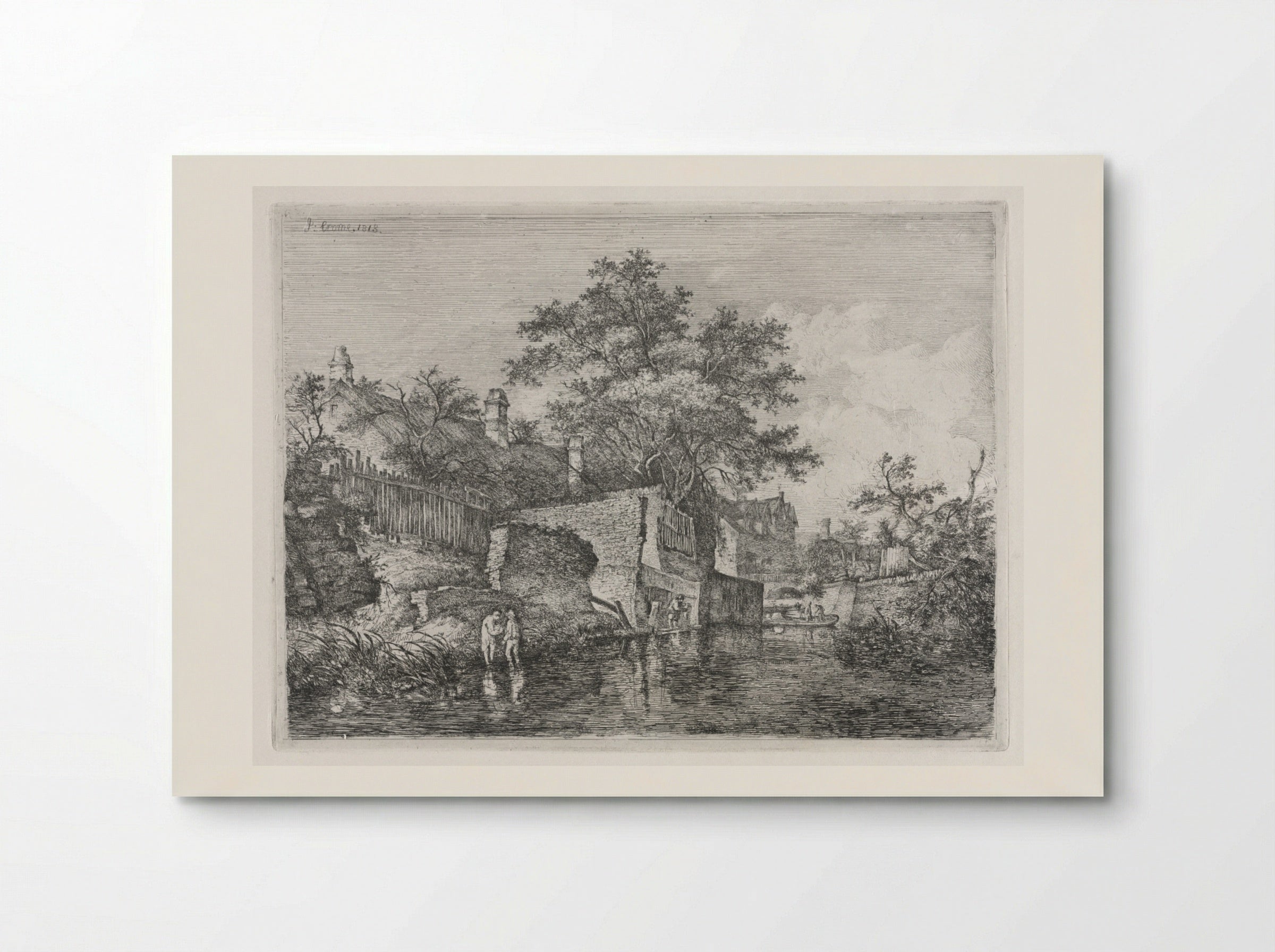 Front of the New Mills - John Crome - Poster