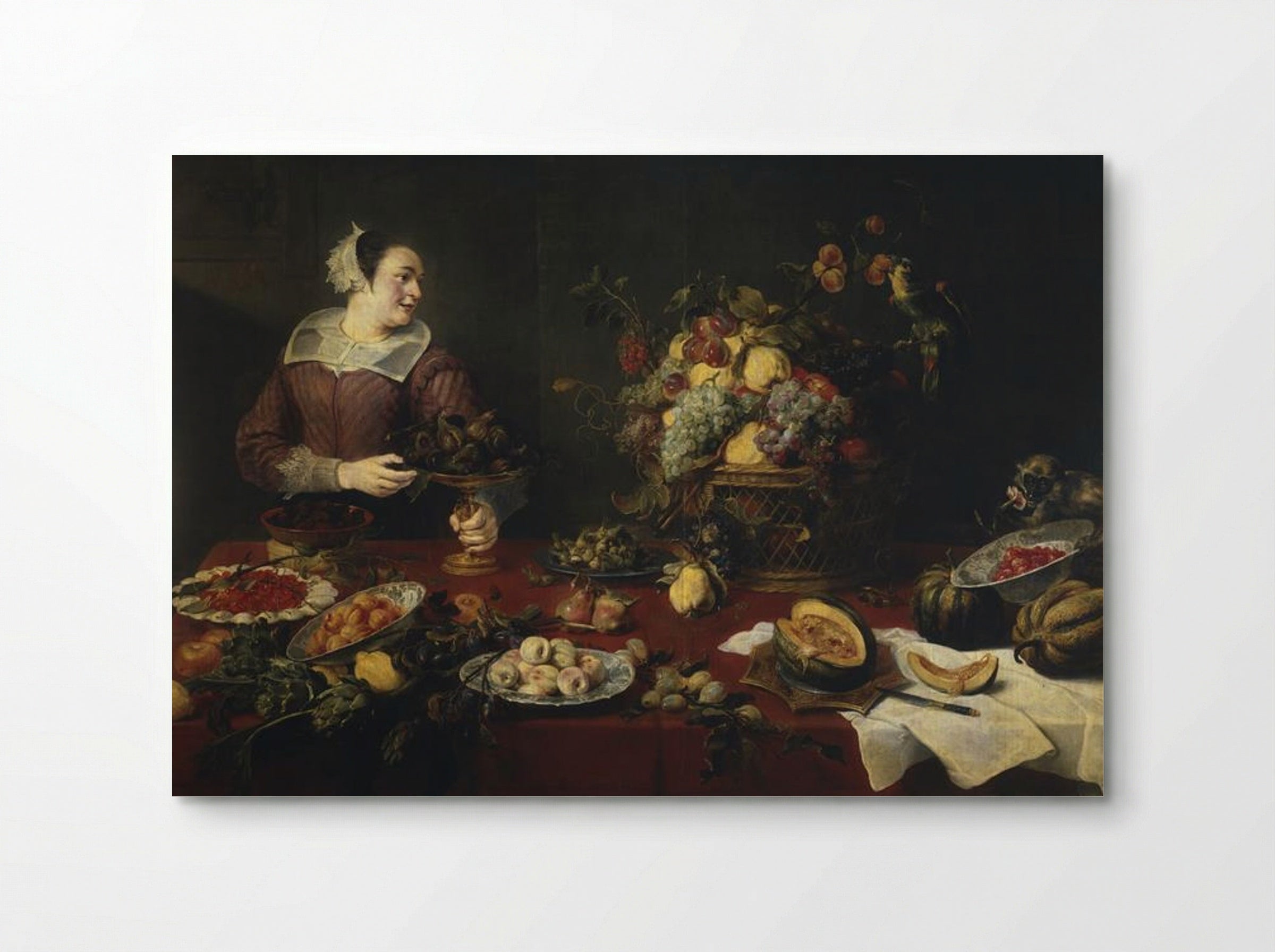 Fruit Seller - Frans Snyders - Poster