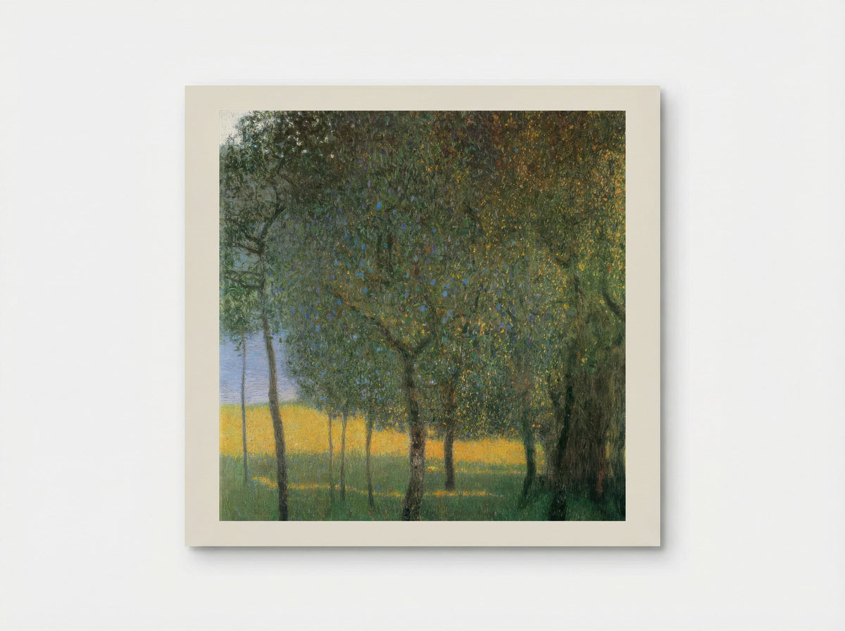 Fruit Trees by Henri Rousseau – Naïve Art Orchard Landscape Print - Poster