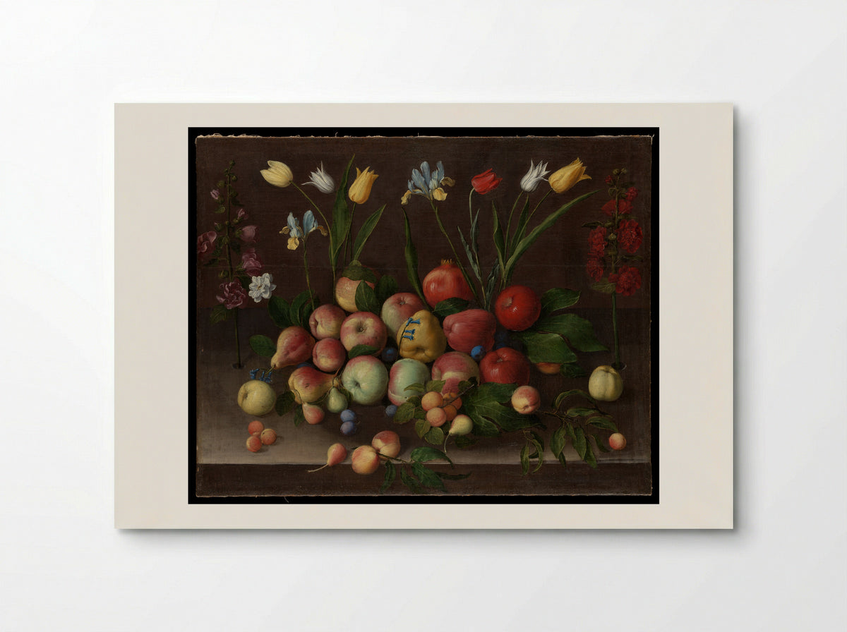 Fruit and Flowers - Orsola Maddalena Caccia - Poster