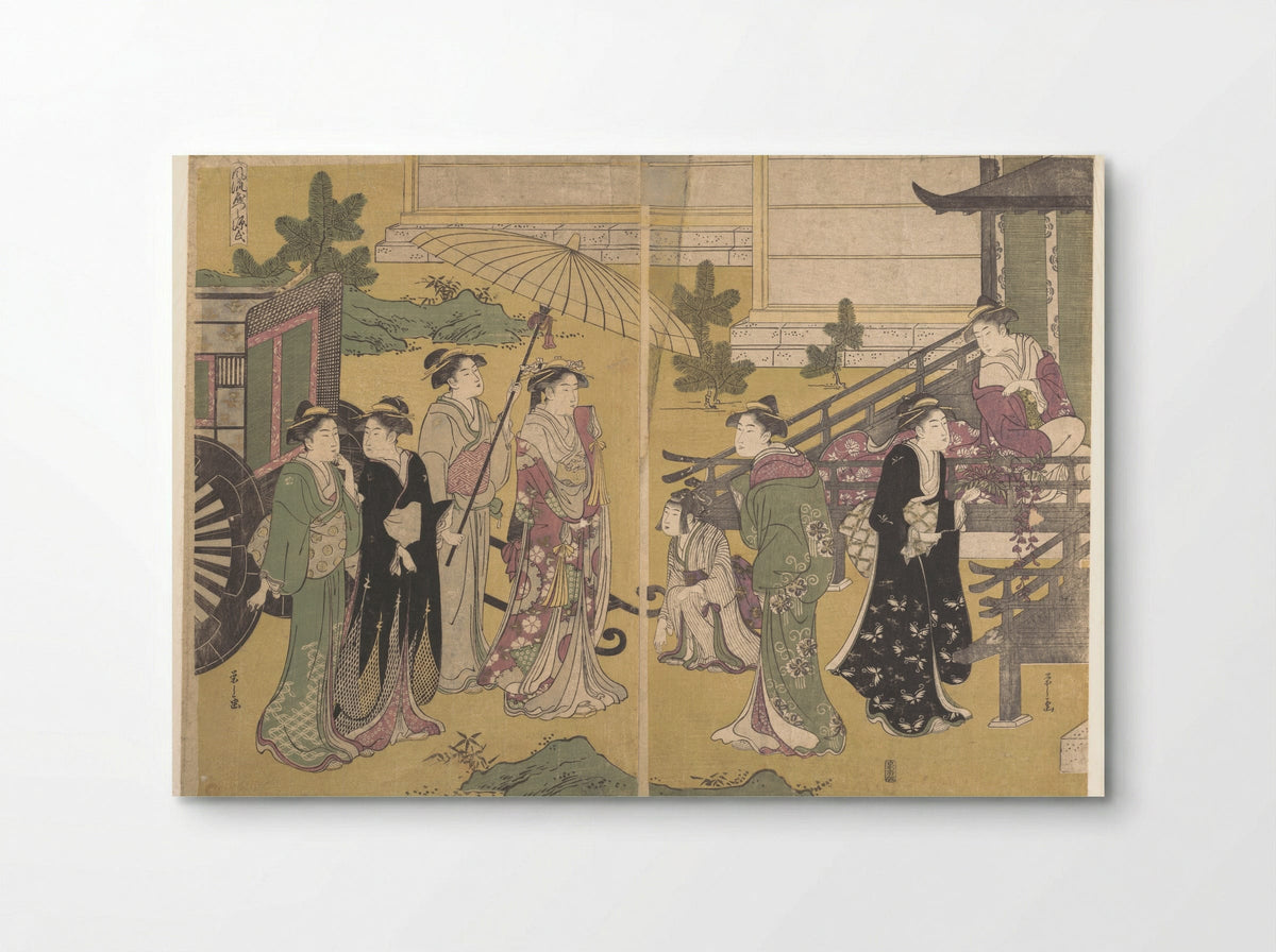 Fuji no Uraha - Chōbunsai Eishi - Poster