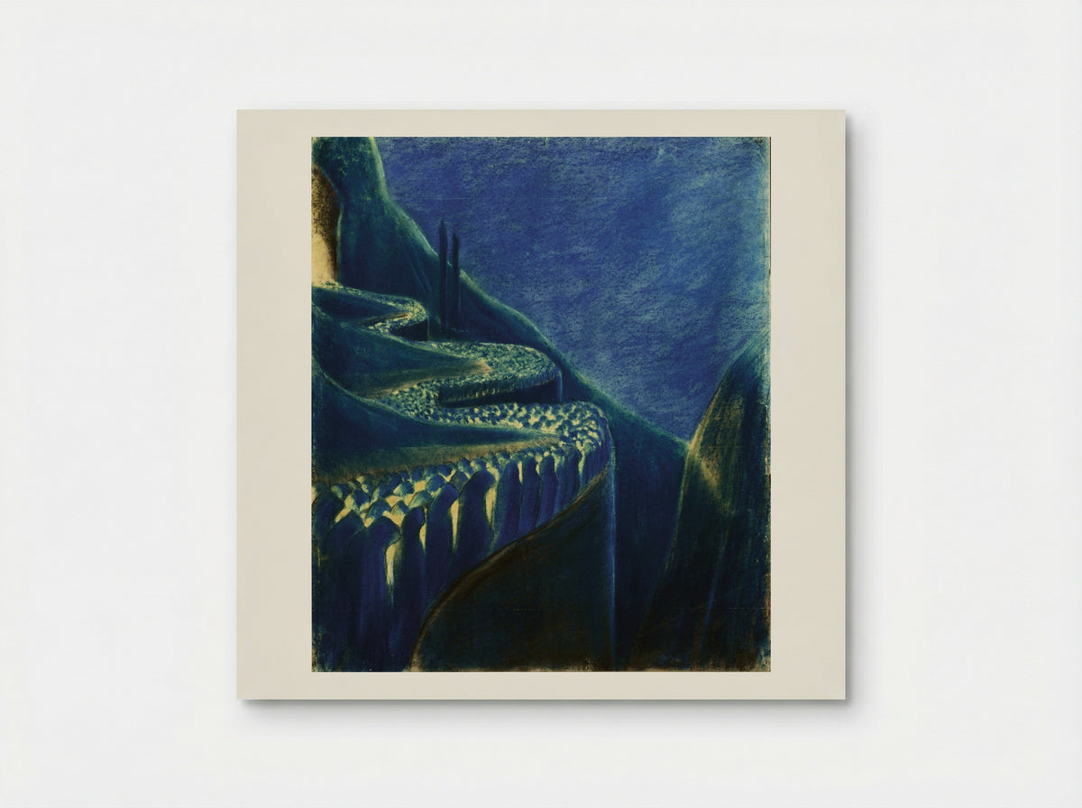 Funeral Symphony (VI) - Mikalojus Konstantinas Čiurlionis - Poster