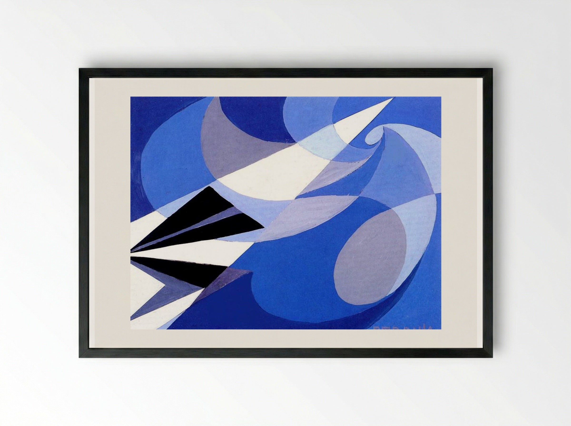 Future - Giacomo Balla - Framed Print Black