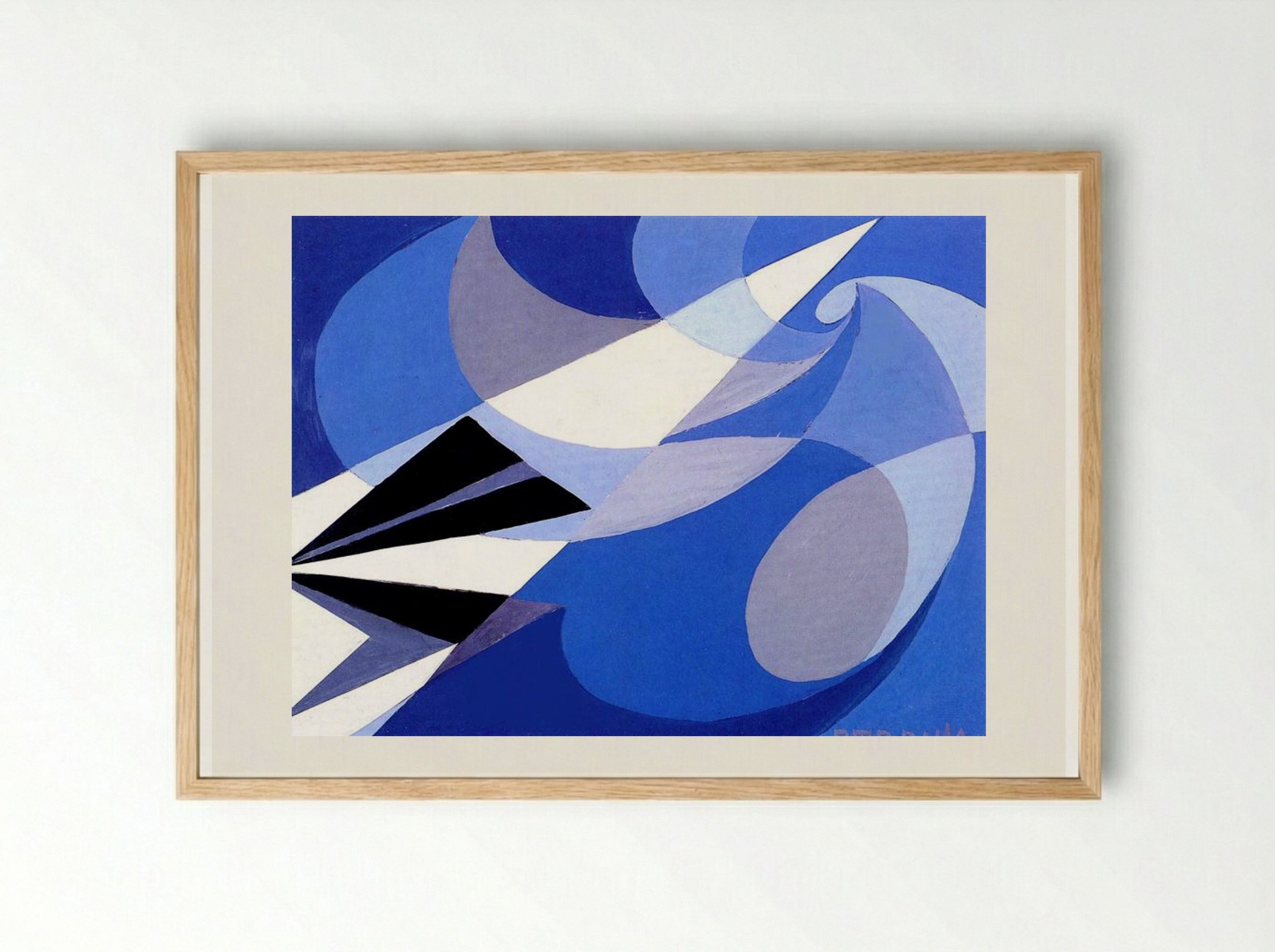 Future - Giacomo Balla - Framed Print Wood
