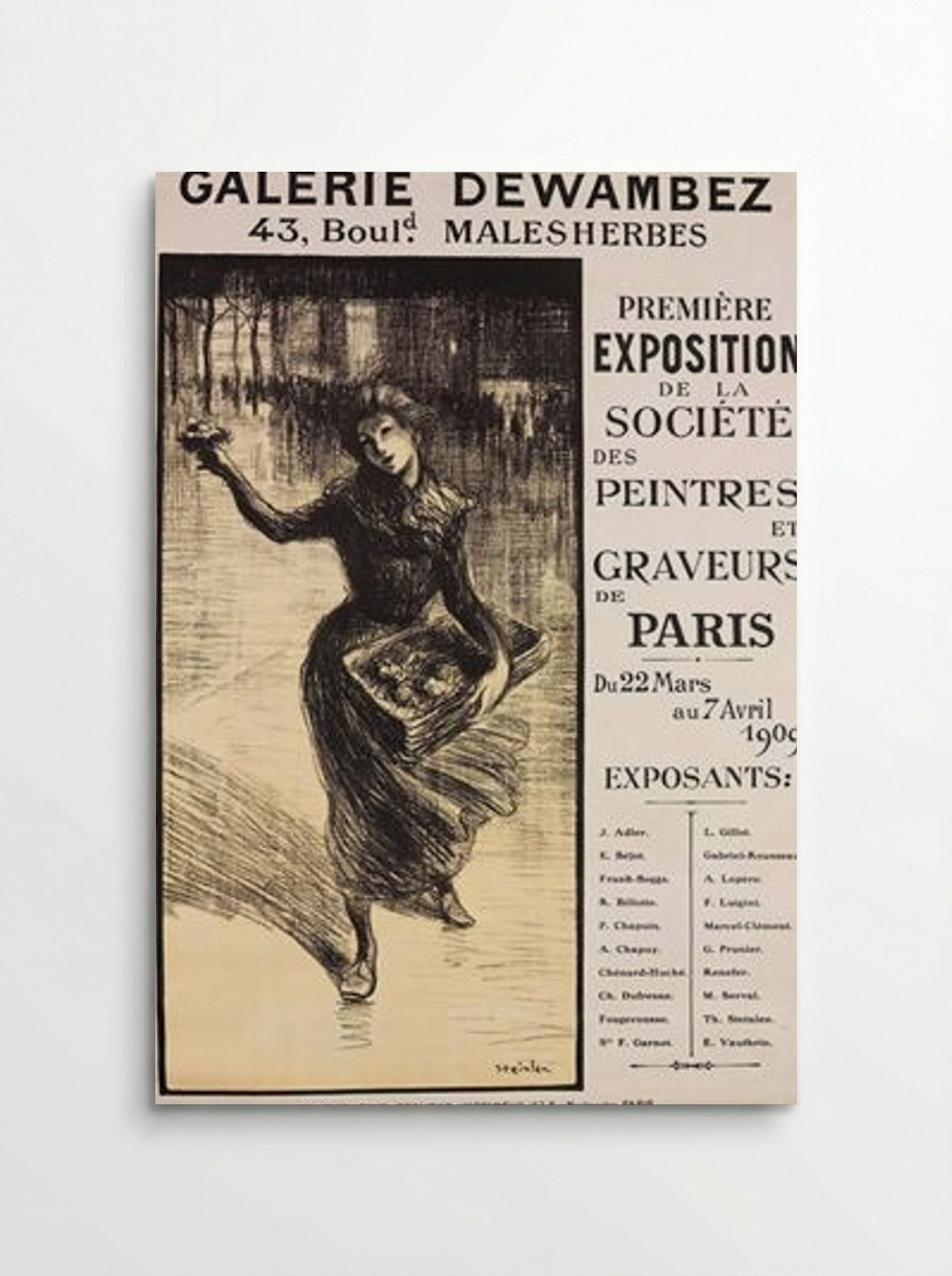 Galerie Dewambez - Théophile Steinlen - Poster