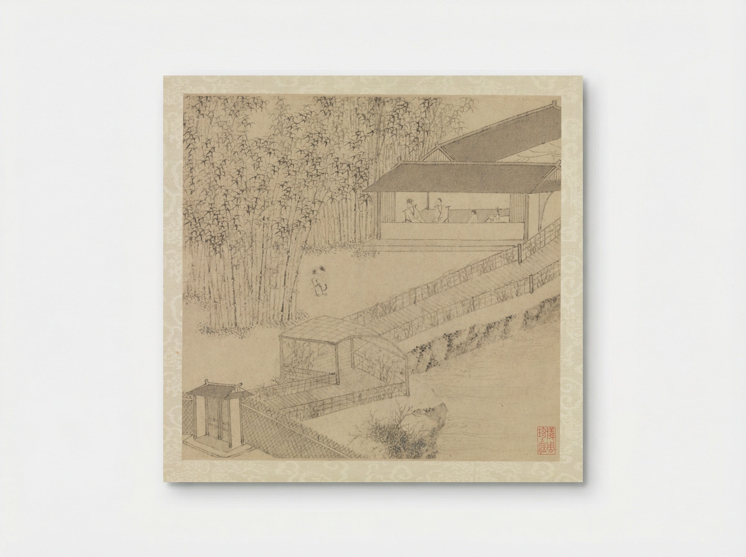 Garden of the Inept Administrator - Wen Zhengming - Poster