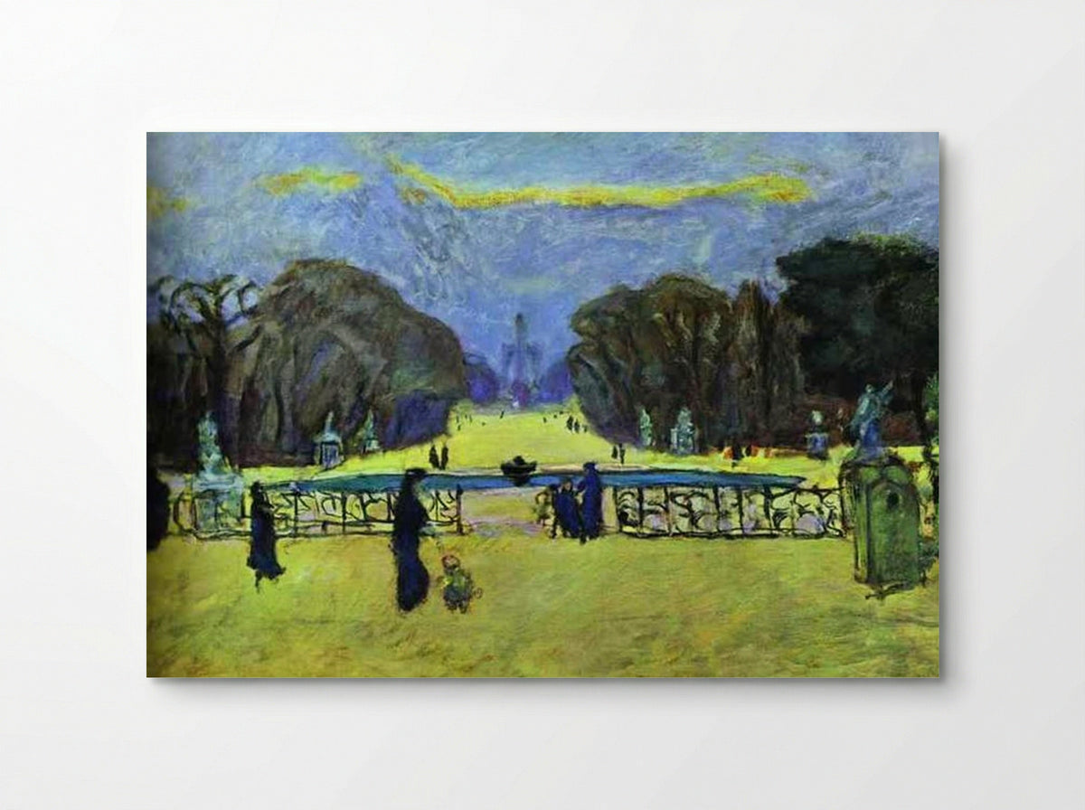 Gardens of the Tuileries - Pierre Bonnard - Poster