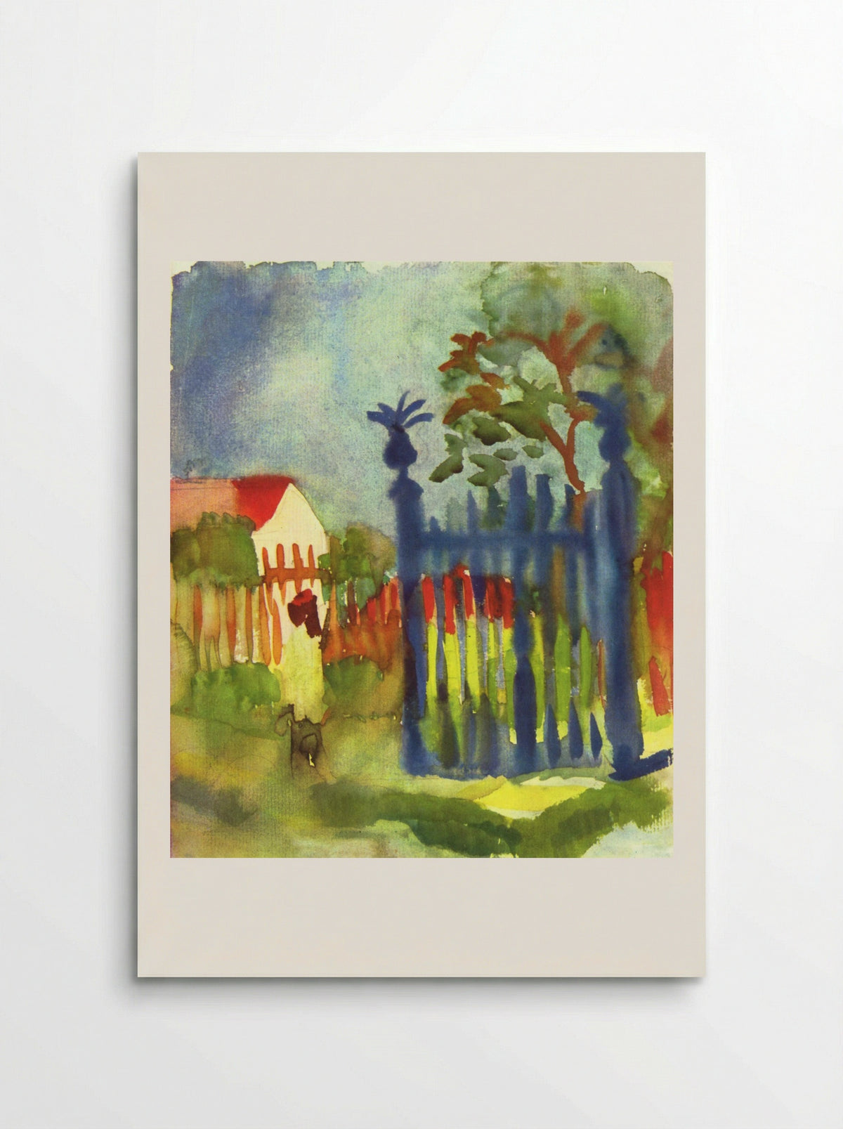 Gartentor (Garden Gate) - August Macke - Poster