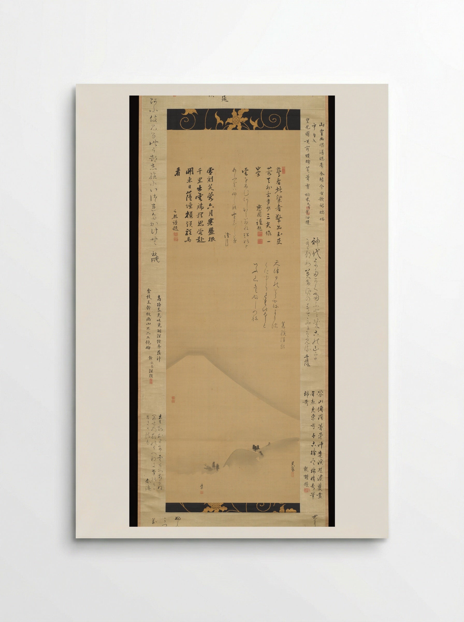 Gassaku: Mount Fuji - Maruyama Ōkyo - Poster