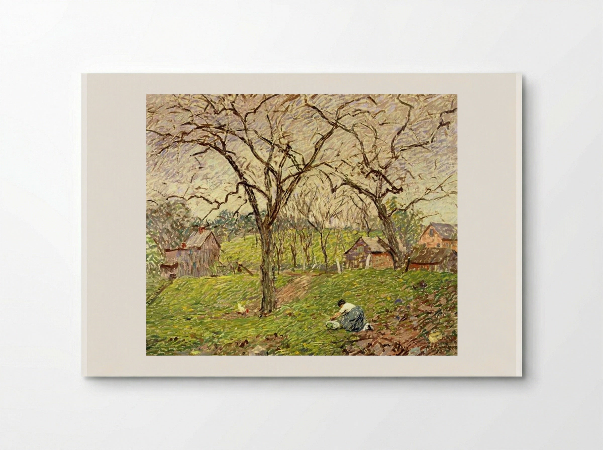 Gathering Greens - Robert Spencer - Poster