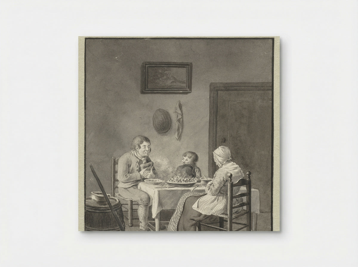 Gebed voor de maaltijd - Hendrik Jan van Amerom - Poster