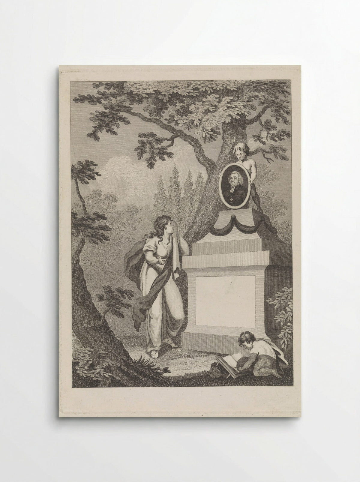 Gedenkteken voor Petrus Haack - Jacobus Wijsman - Poster
