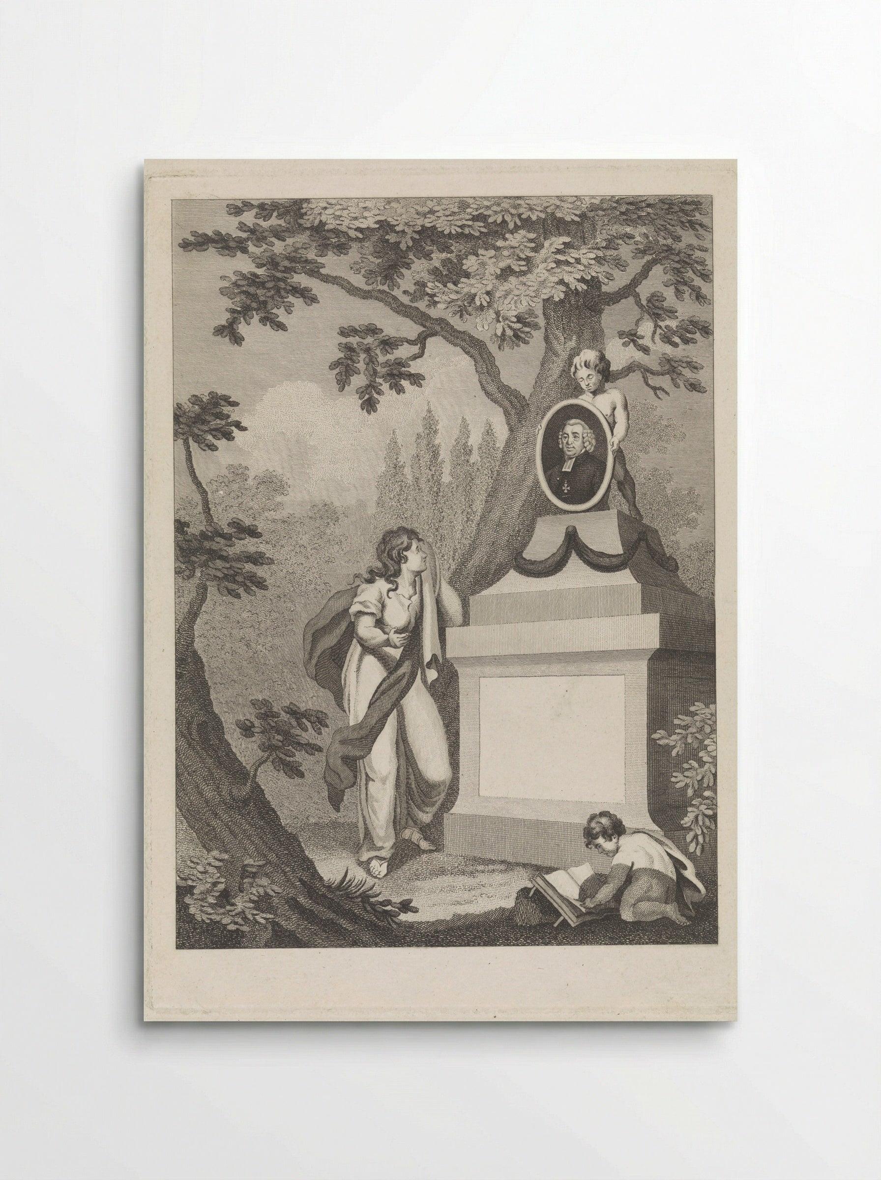 Gedenkteken voor Petrus Haack - Jacobus Wijsman - Poster