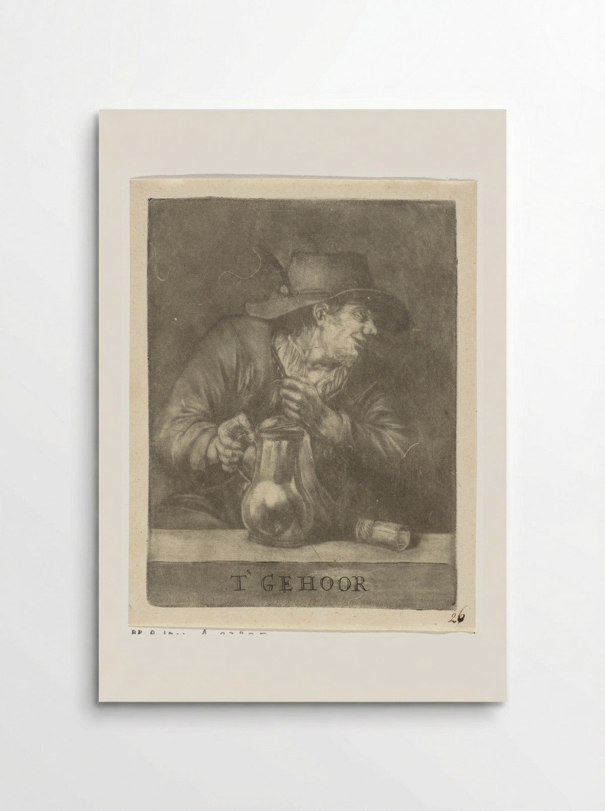 Gehoor (Hearing) - Pieter Pickaert - Poster