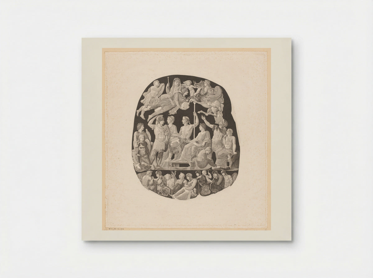 Gemma Augustea - Abraham Girardet - Poster