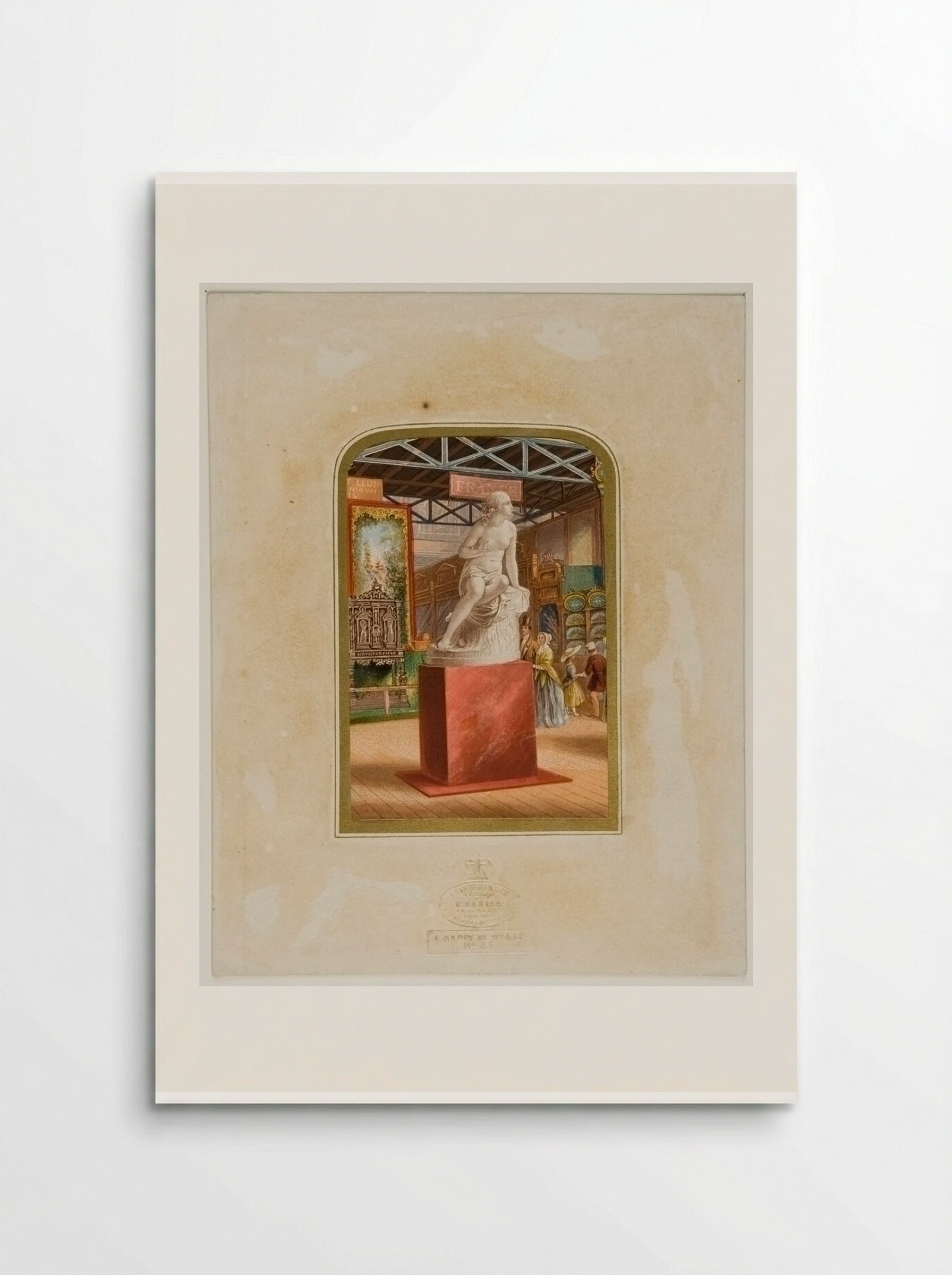 Gems of the Great Exhibition: Sabrina - George Baxter - Poster