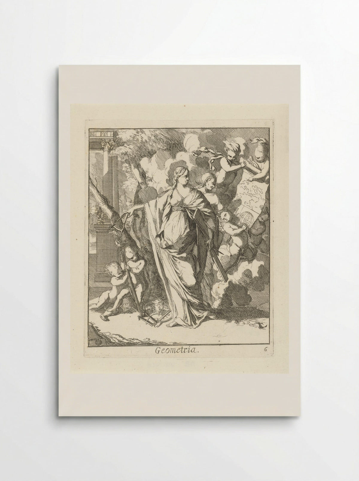Geometria - Caspar Luyken - Poster