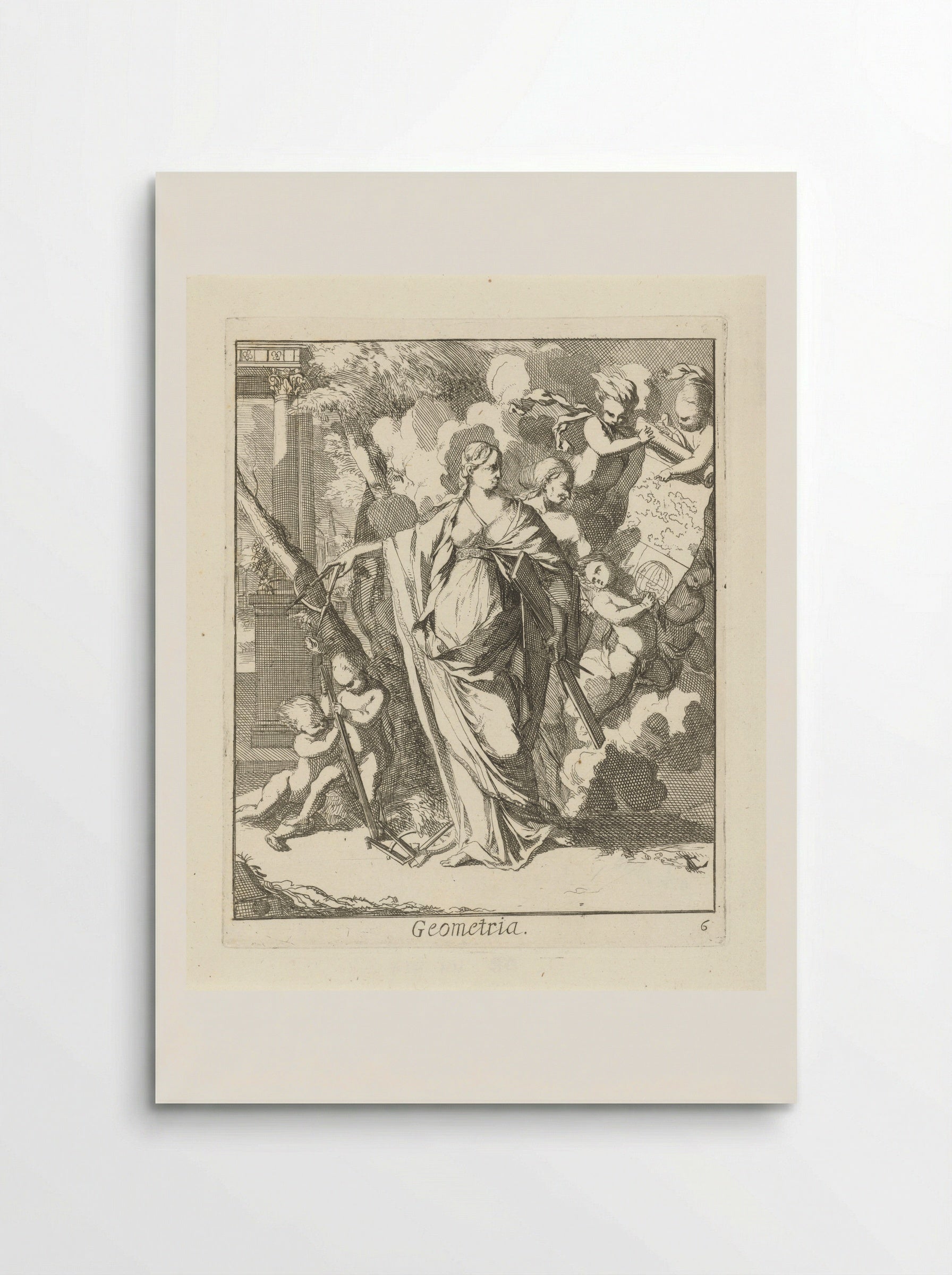 Geometria - Caspar Luyken - Poster