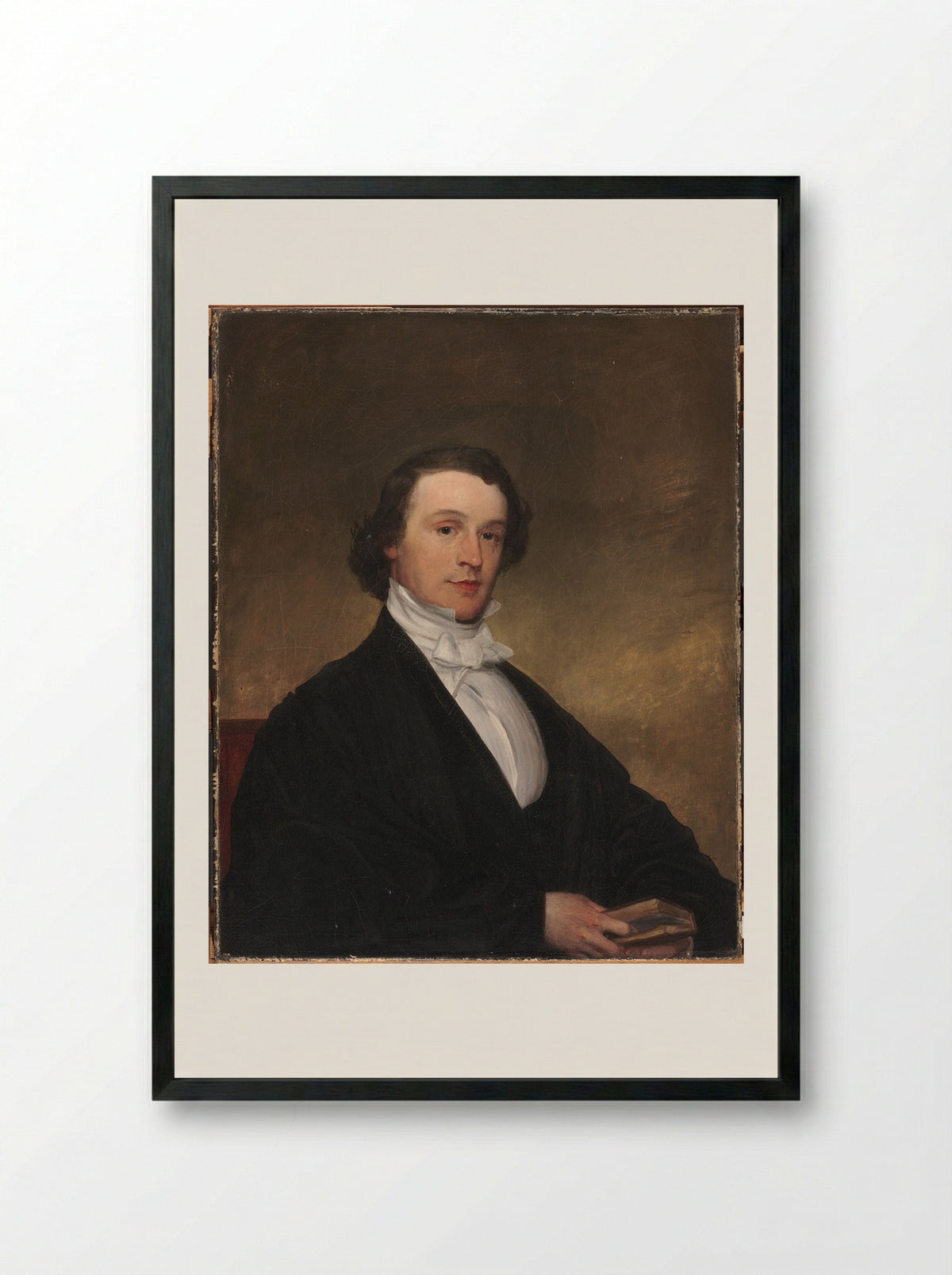 George Edward Ellis - Francis Alexander - Framed Print Black