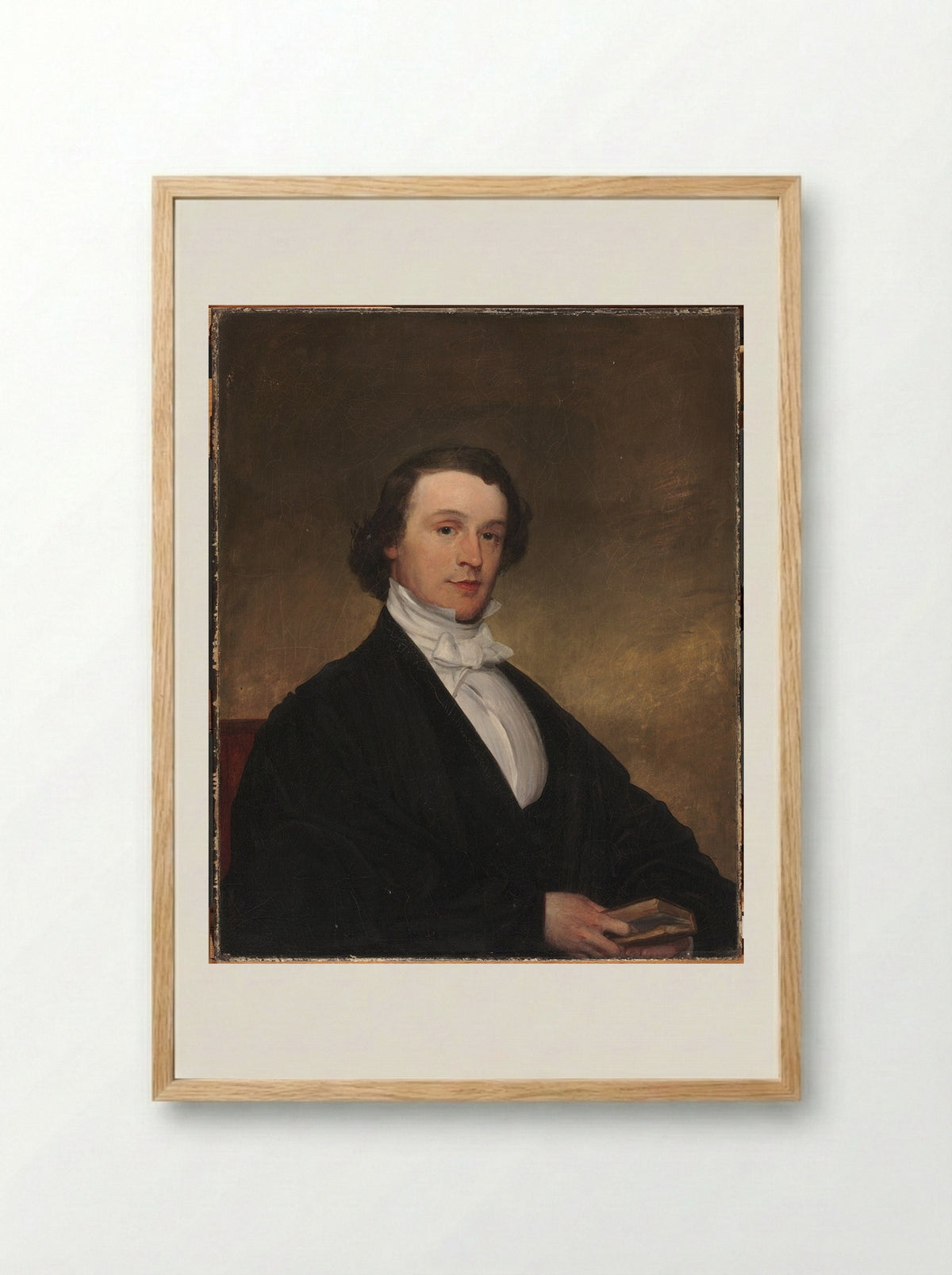 George Edward Ellis - Francis Alexander - Framed Print Wood