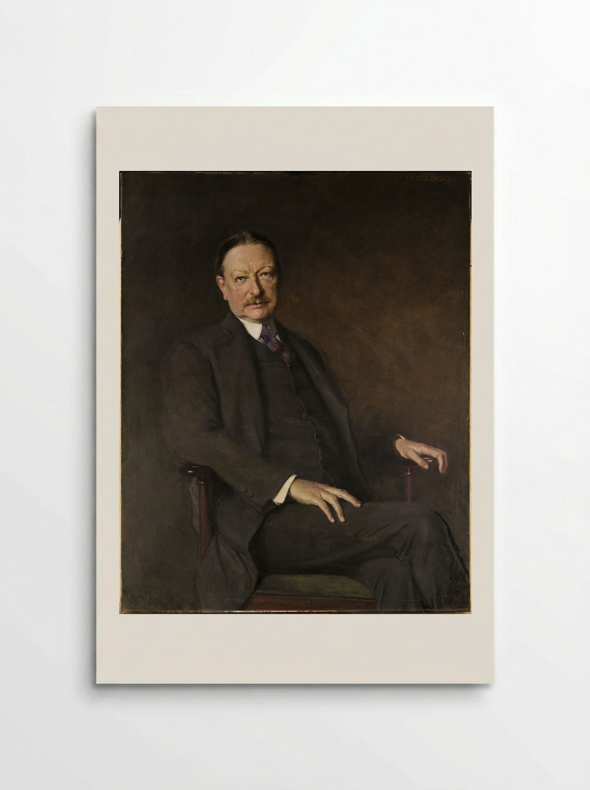 George Foot Moore - Ignaz Marcel Gaugengigl - Poster