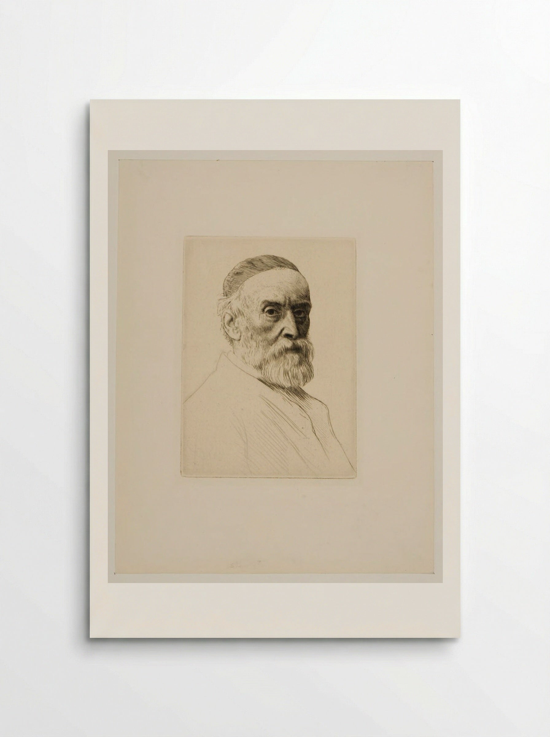 George Frederick Watts - Alphonse Legros - Poster