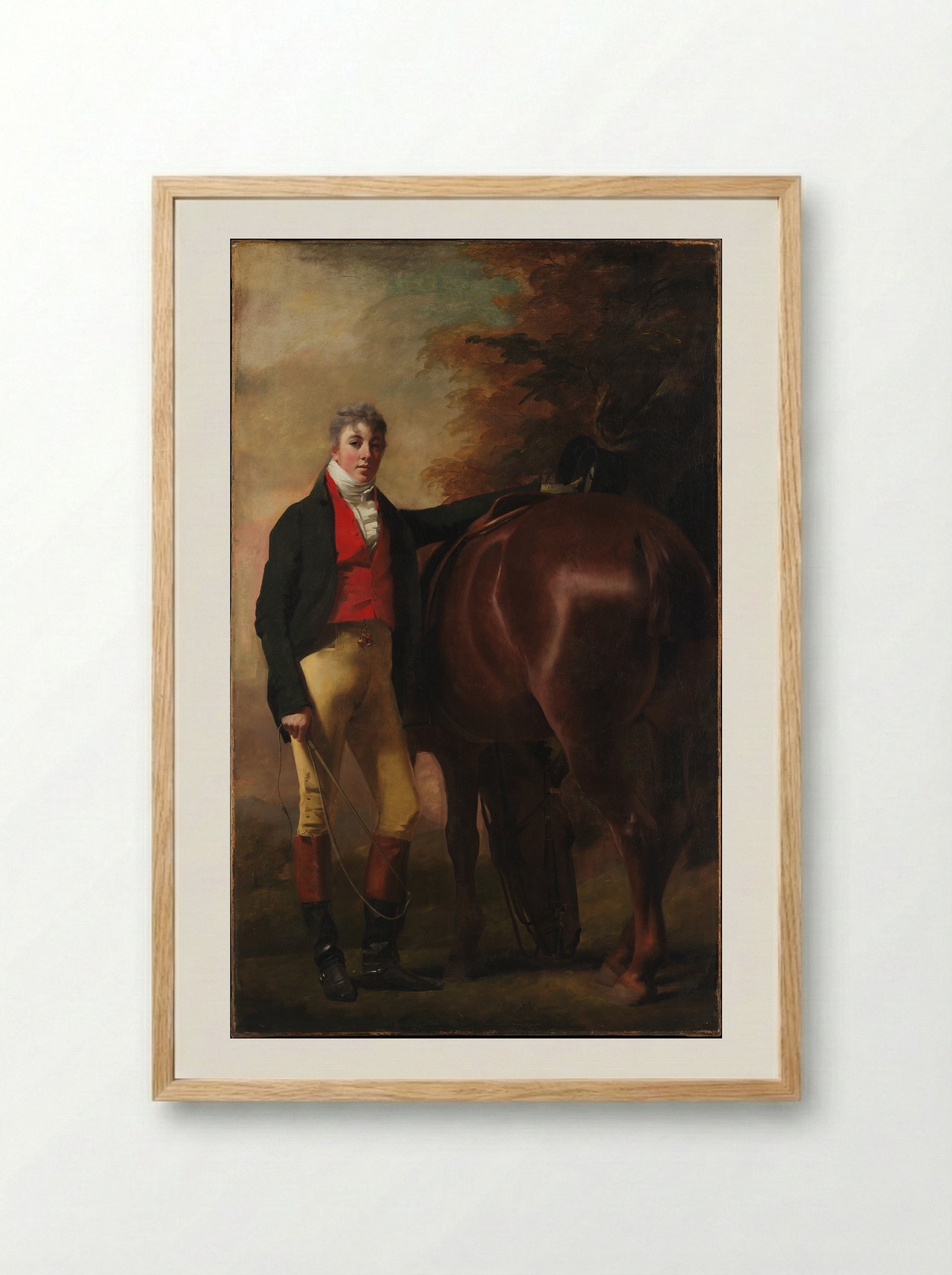 George Harley Drummond - Sir Henry Raeburn - Framed Print Wood