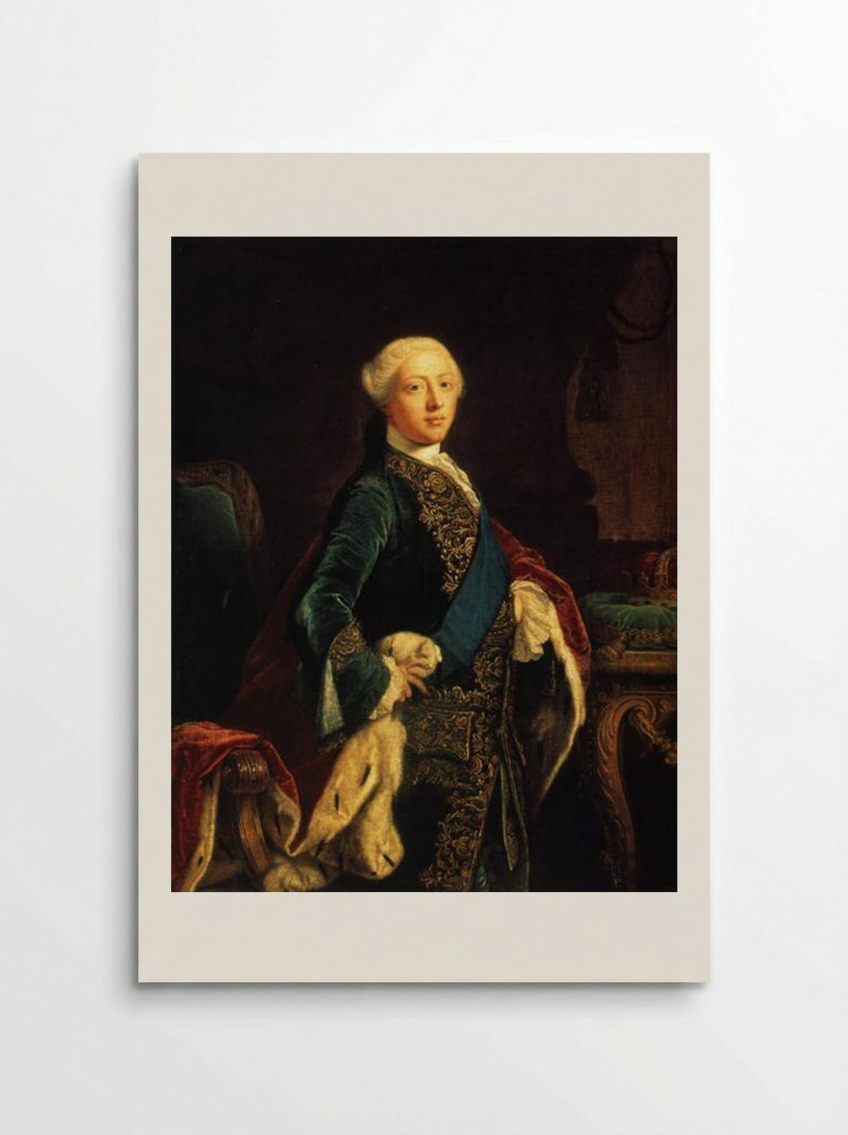 George III - Sir Joshua Reynolds - Poster