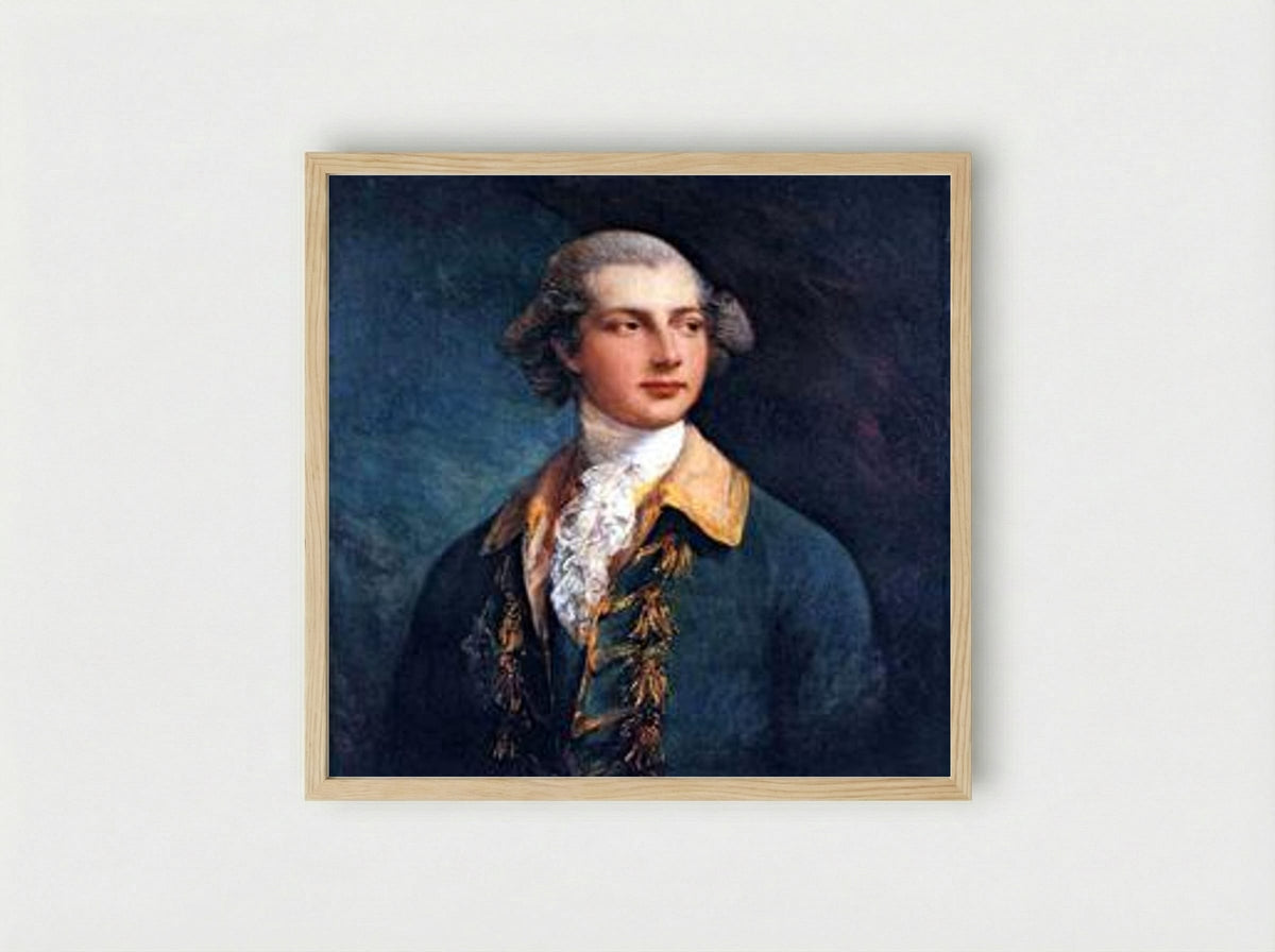 George IV as Prince of Wales - Thomas Gainsborough - Framed Print Wood