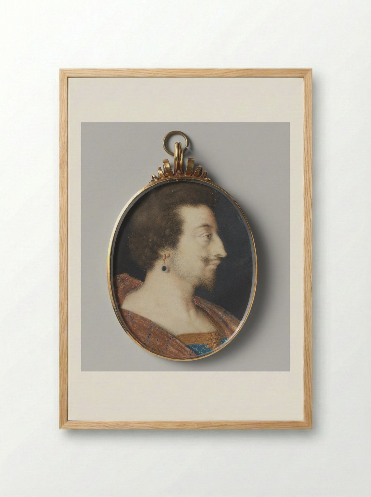George Villiers, 1st Duke of Buckingham - Peter Oliver - Framed Print Wood