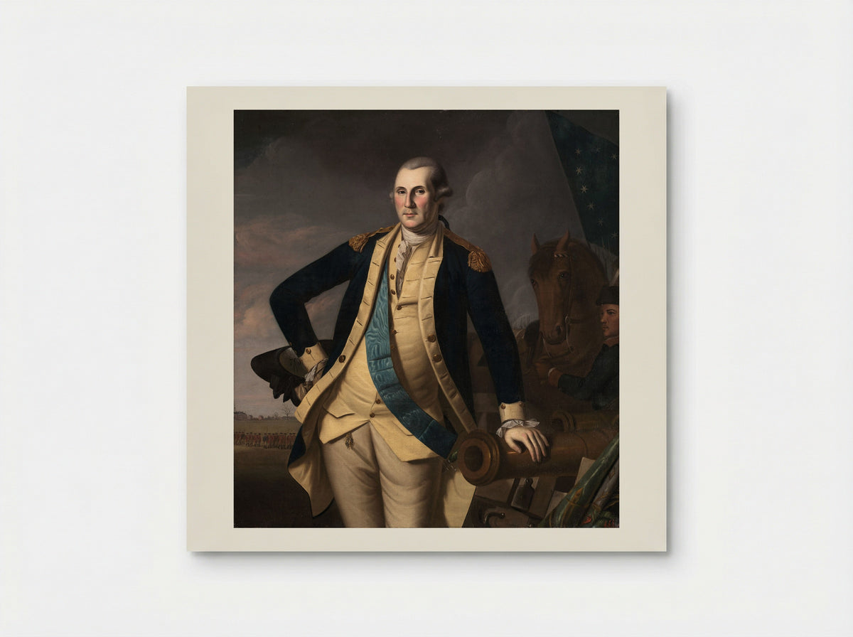 George Washington at Princeton - Charles Willson Peale - Poster