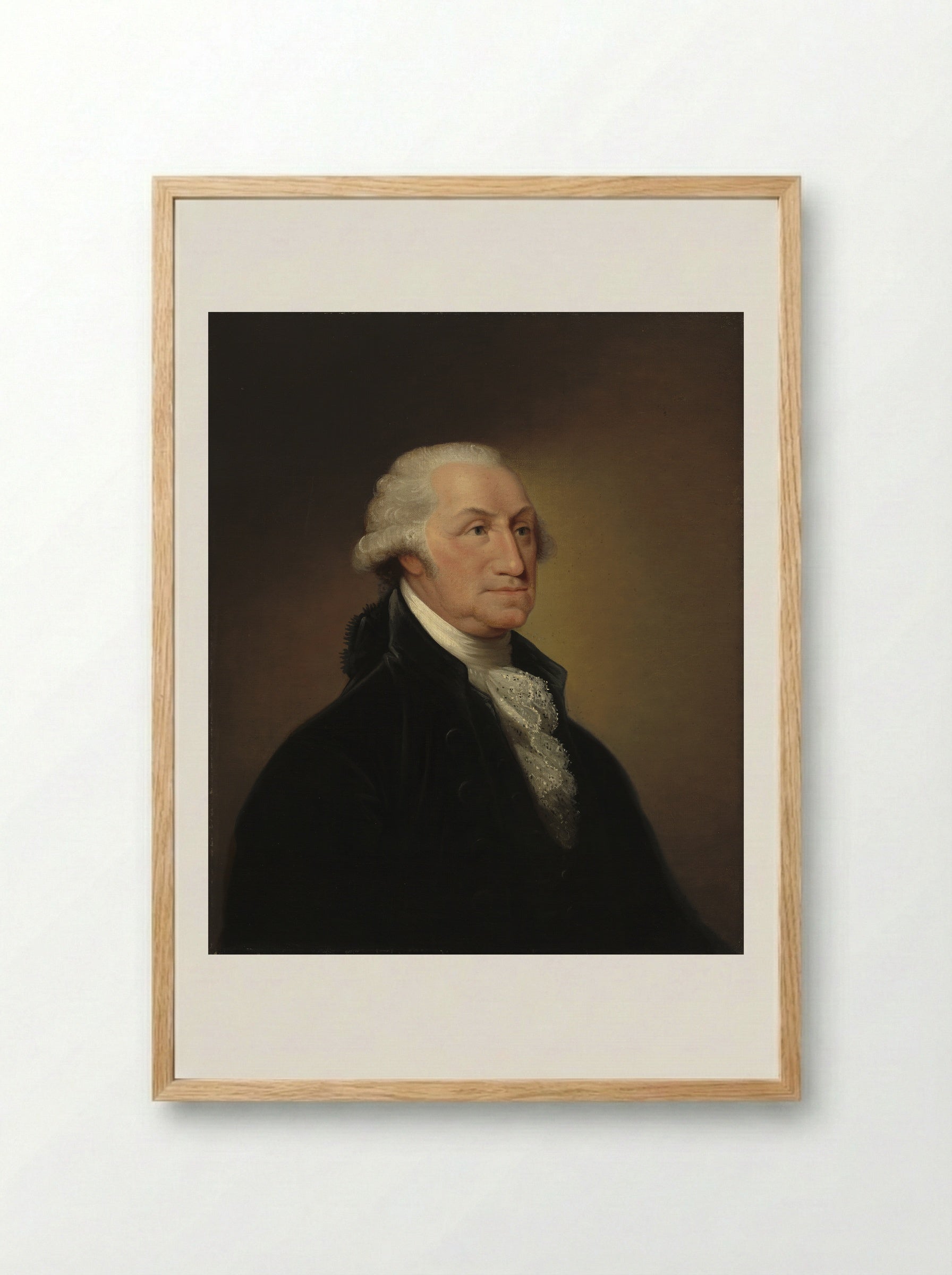 George Washington - Edward Savage - Framed Print Wood
