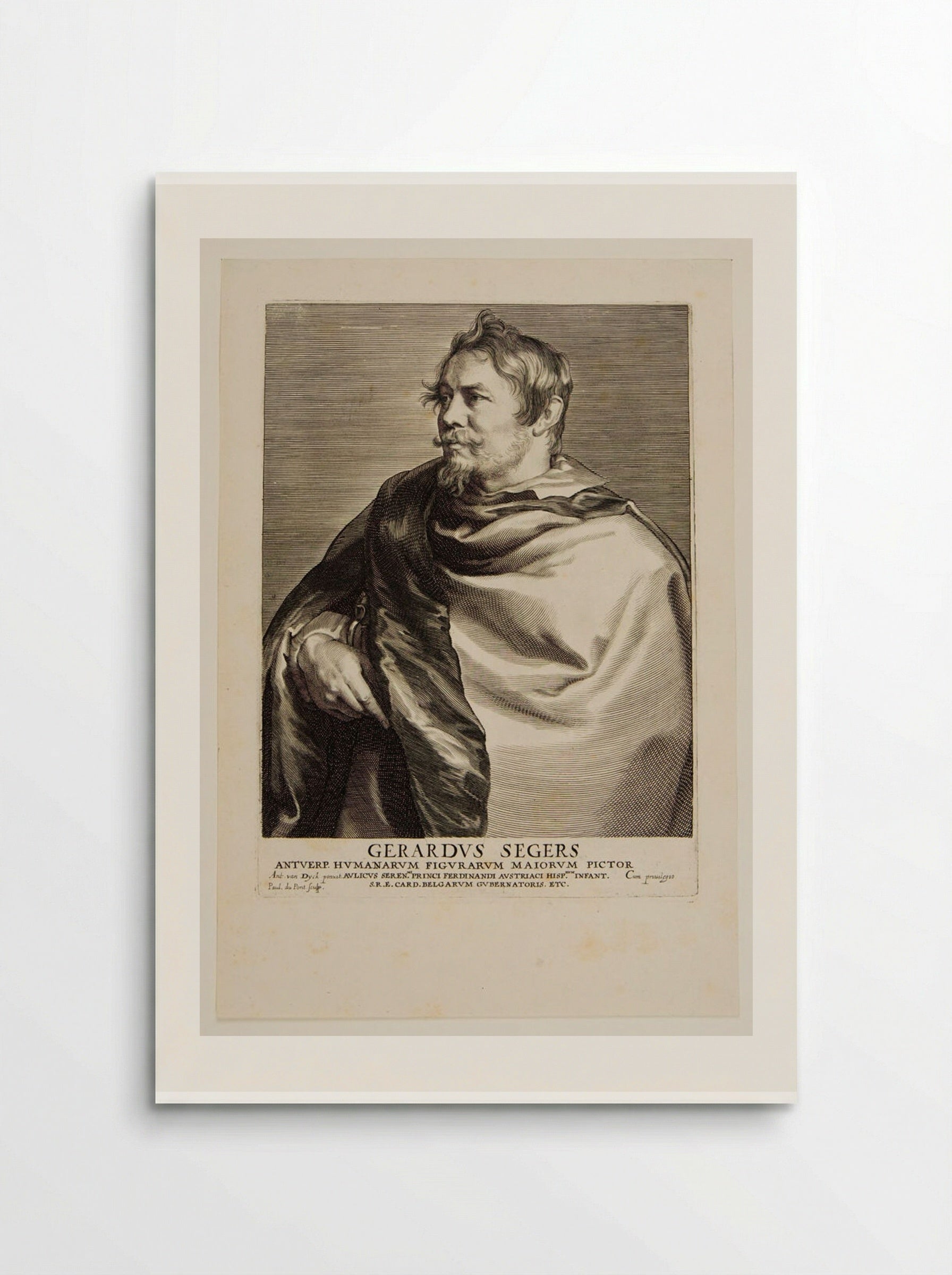 Gerard Seghers - Paulus Pontius - Poster