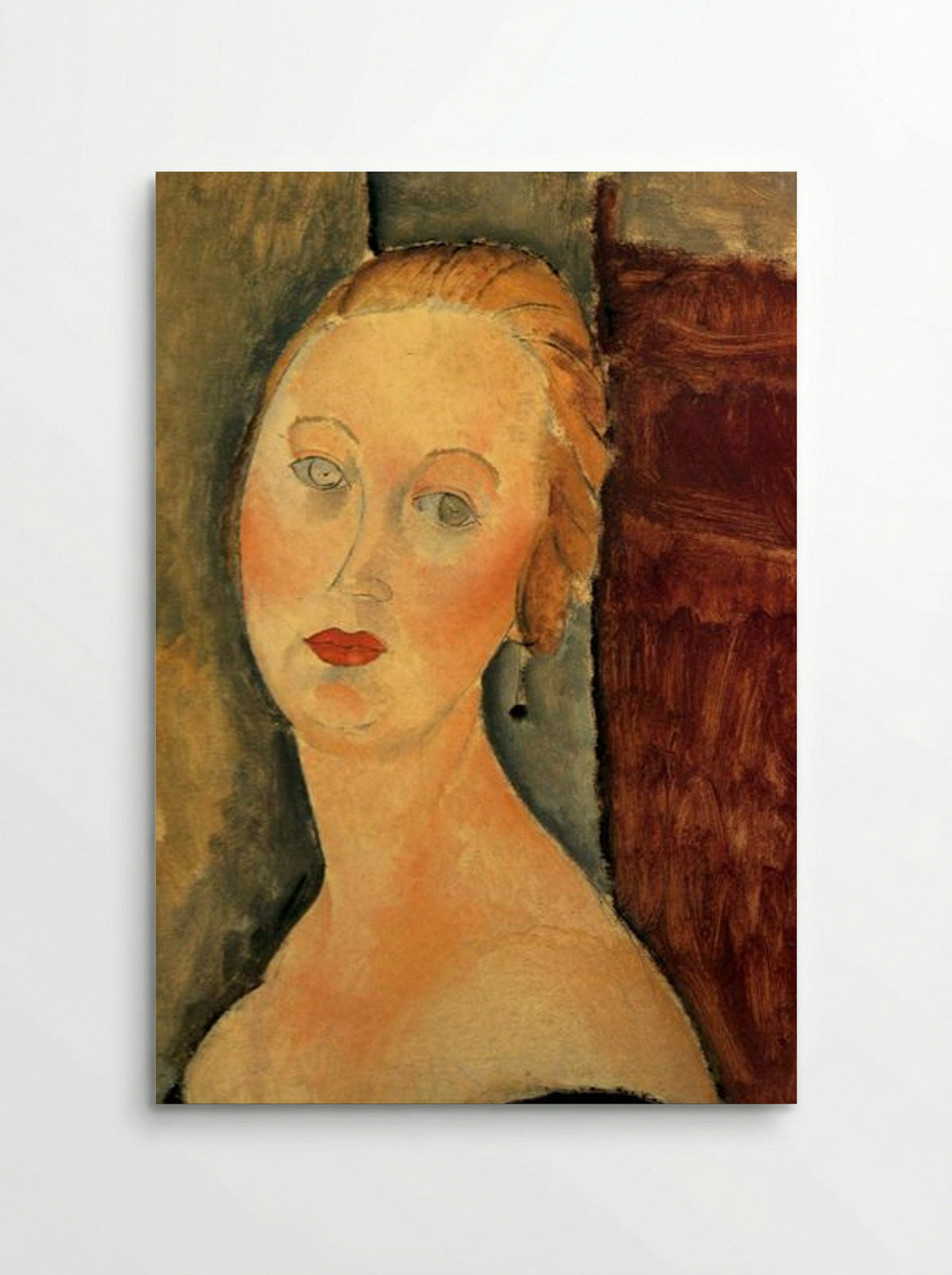 Germaine Survage with Earrings - Amedeo Modigliani - Poster