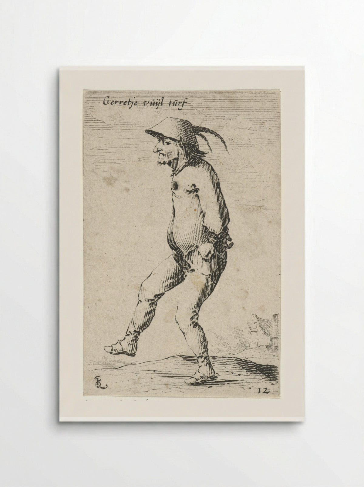 Gerretje Vuyl Turf - Salomon Savery - Poster
