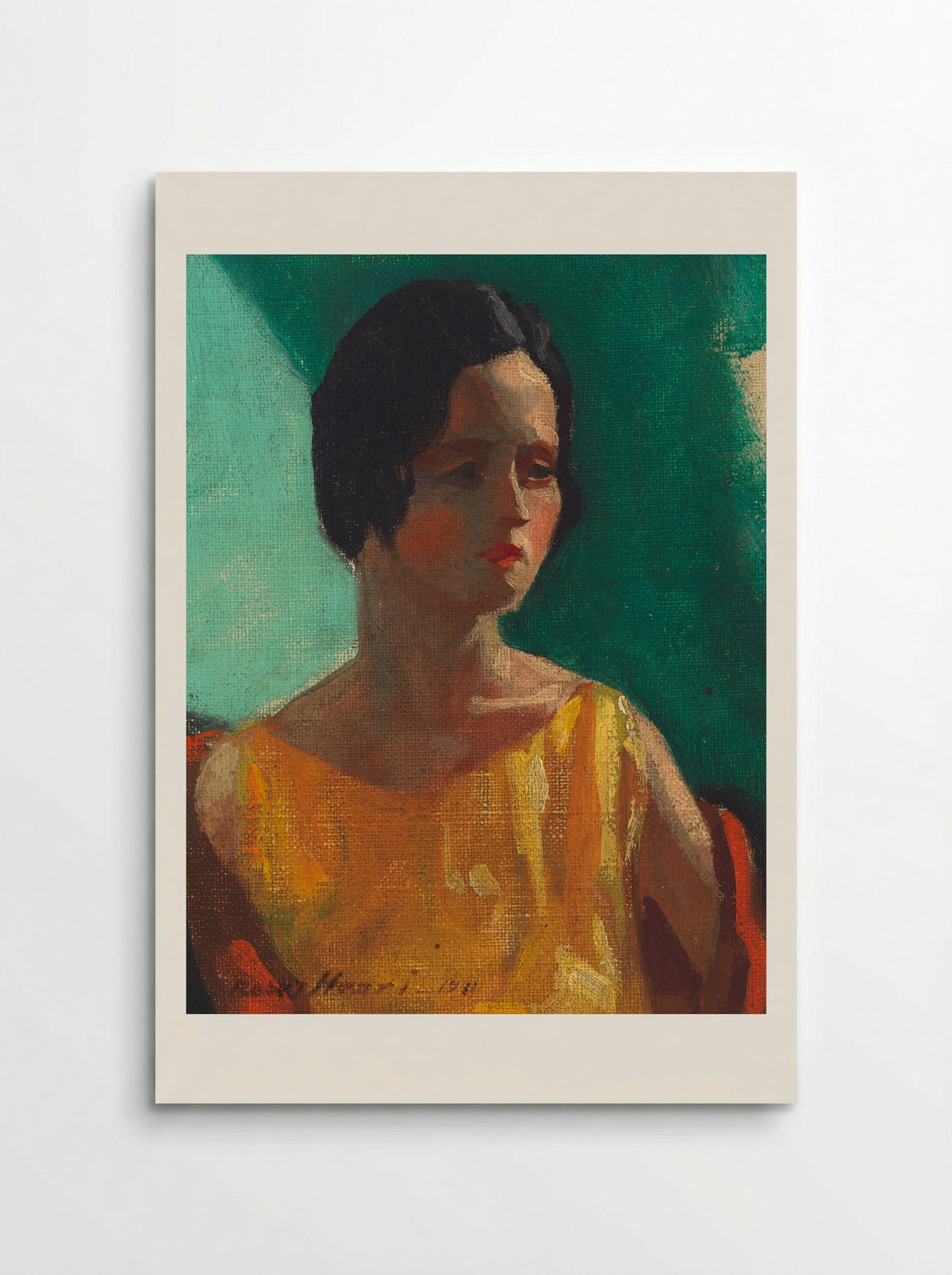 Gertrude Vanderbilt Whitney - Robert Henri - Poster